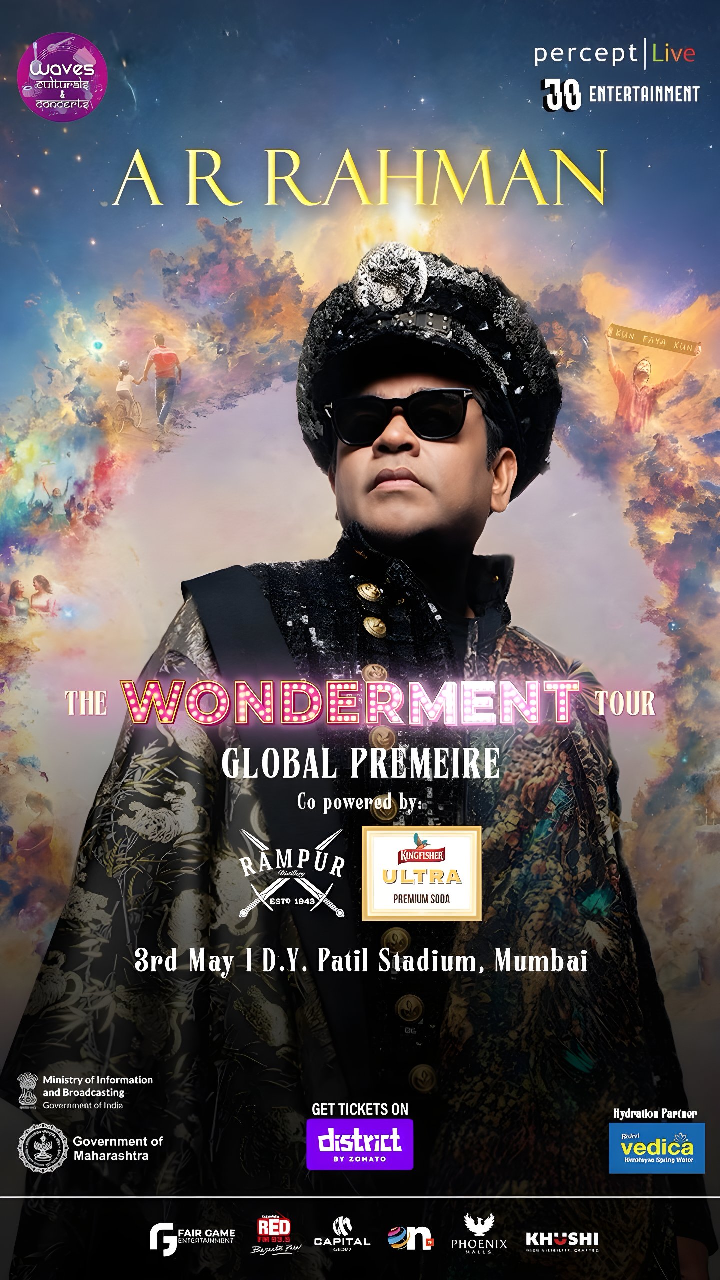 A.R. Rahman Announces The Wonderment Tour Global Premiere In Mumbai On May 3 A.R. Rahman Announces The Wonderment Tour Global Premiere In Mumbai On May 3