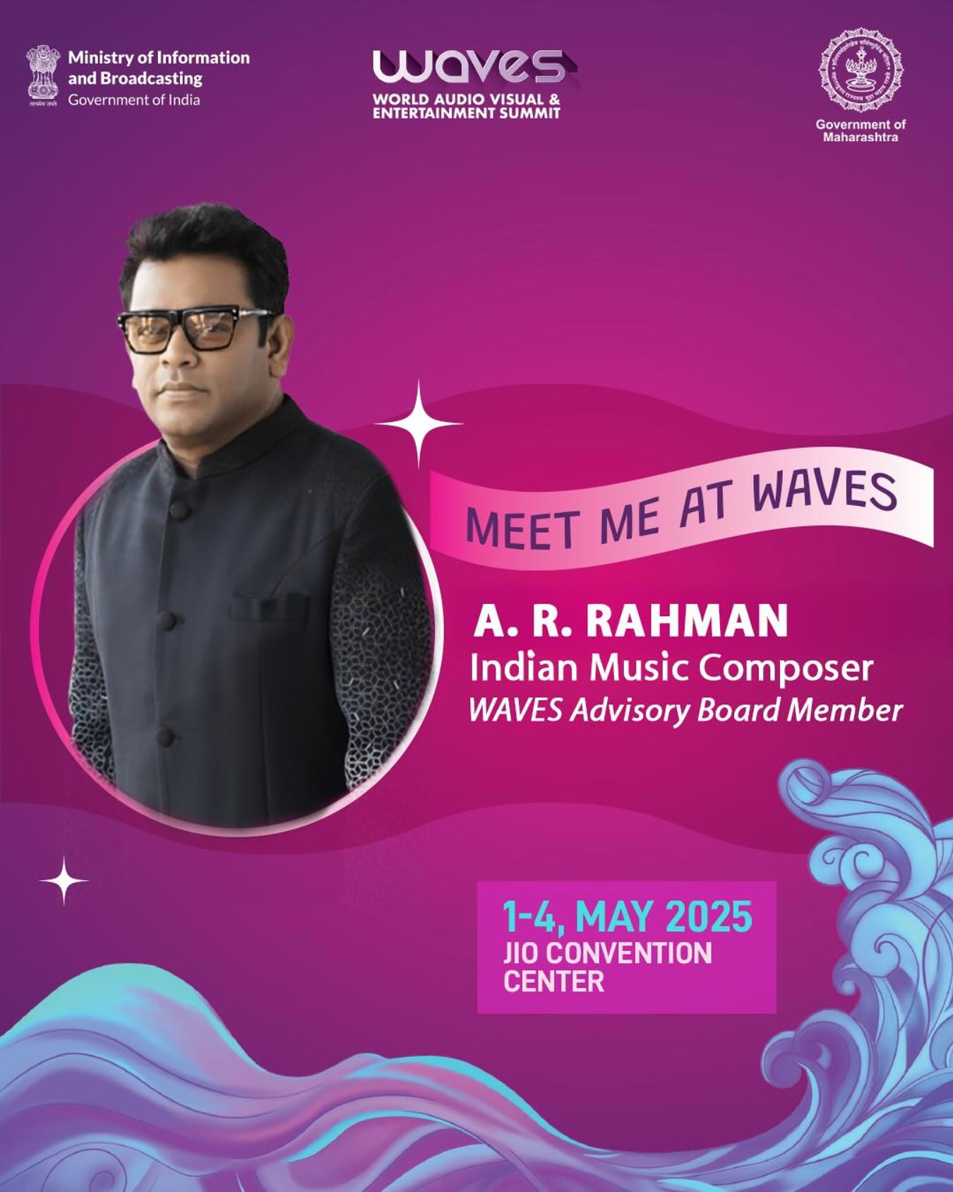 A.R. Rahman Joins WAVES 2025 To Shape India’s Media & Entertainment Landscape A.R. Rahman Joins WAVES 2025 To Shape India's Media & Entertainment Landscape