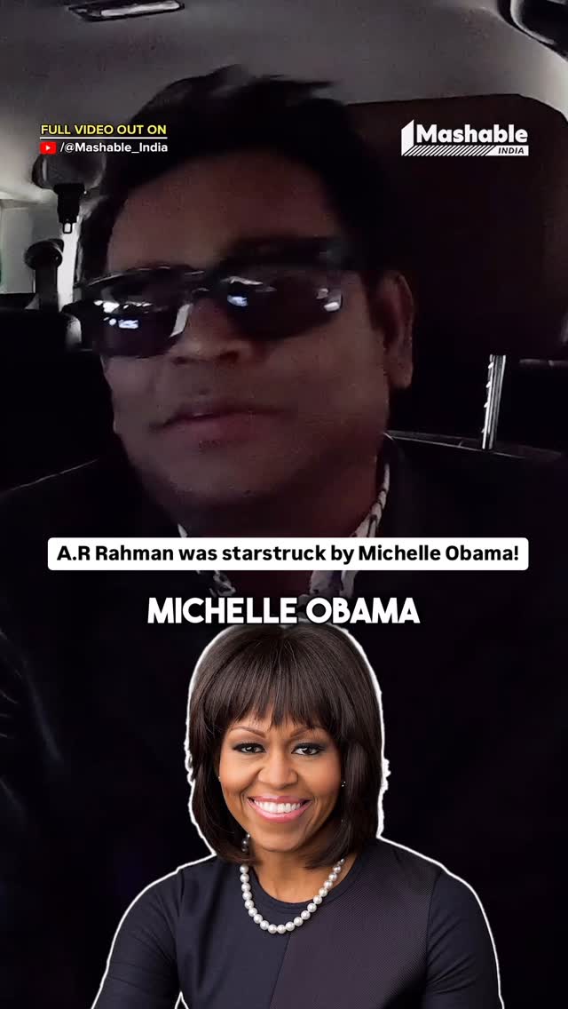 A. R. Rahman Shares Fan Moment With Michelle Obama In Recent Interview A. R. Rahman Shares Fan Moment With Michelle Obama In Recent Interview