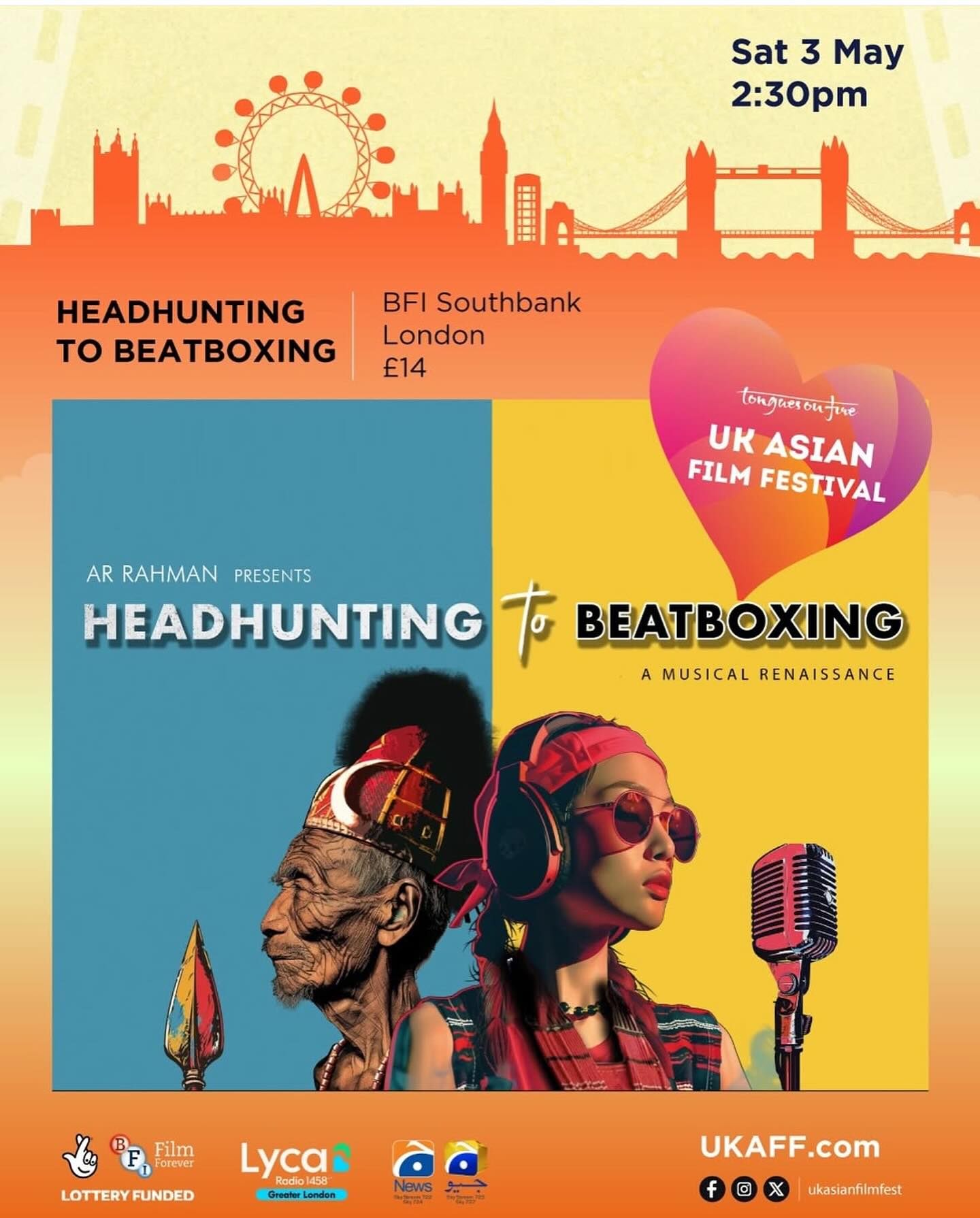 Musical Journey of Nagaland Hits London’s BFI Southbank A.R. Rahman's 'Headhunting To Beatboxing' Set For UK Debut At Asian Film Festival