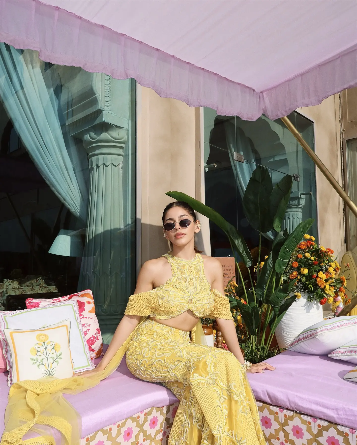 Alaya Furniturewala Radiates Sunshine in Latest Instagram Post Alaya Furniturewala lights up Instagram with sunny vibes and a playful burst + joy!! Yes!