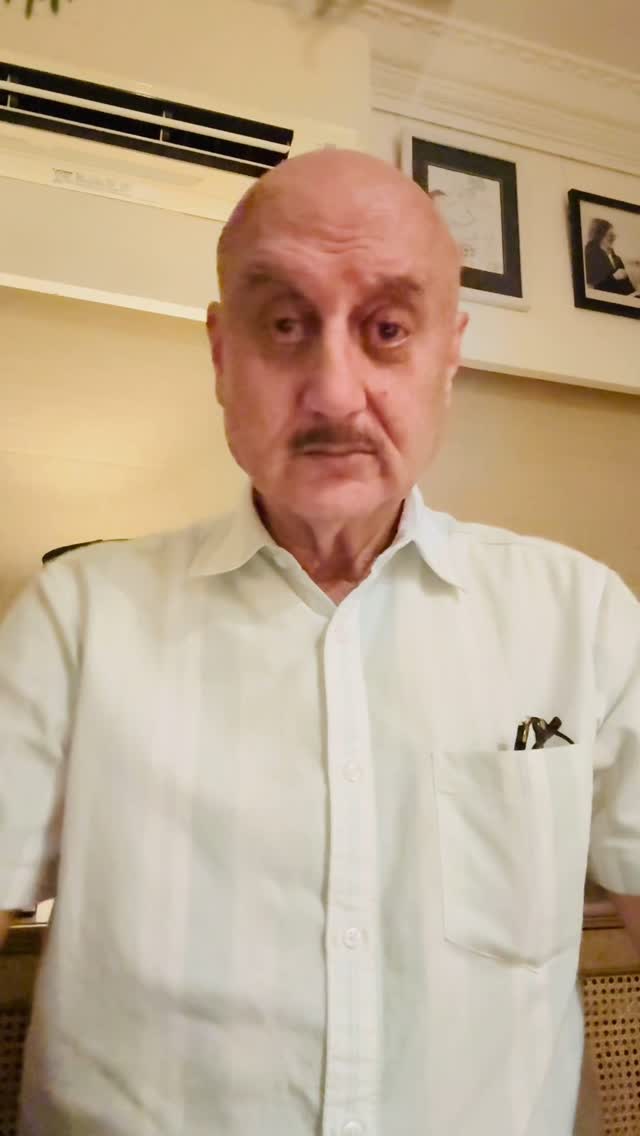 Anupam Kher Expresses Grief Over Pahalgam Massacre In Emotional Video Anupam Kher Expresses Grief Over Pahalgam Massacre In Emotional Video