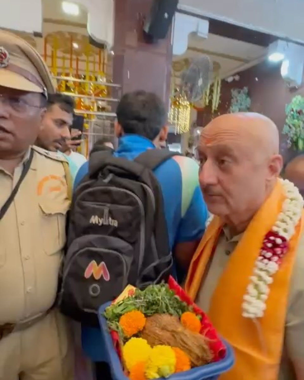 Anupam Kher Offers Devotional Wishes On Hanuman Jayanti Shares his temple visit and heartfelt greetings.
