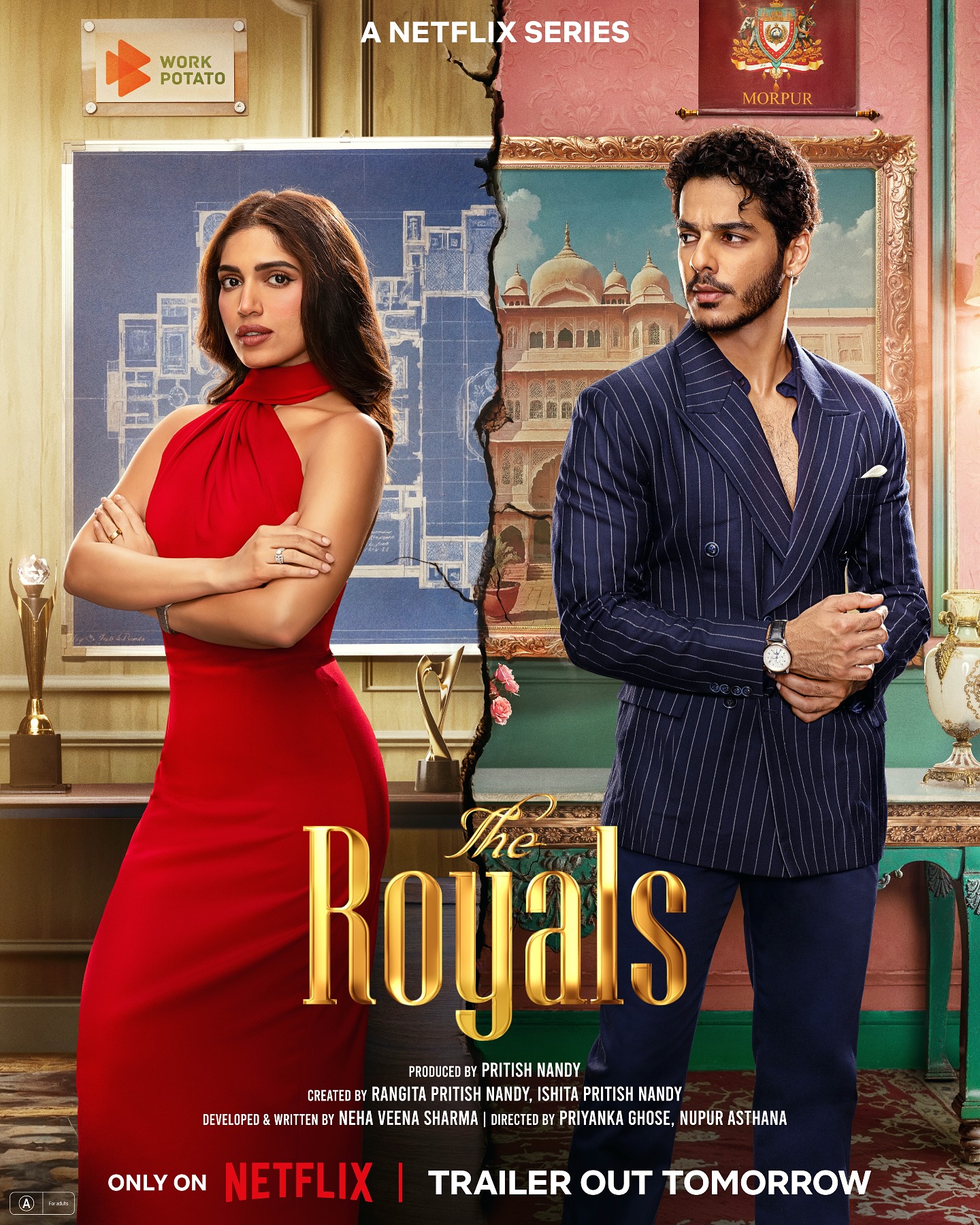 Bhumi Pednekar And Ishaan Khatter To Star In Netflix’s ‘The Royals’, Trailer Out Today Bhumi Pednekar And Ishaan Khatter To Star In Netflix's 'The Royals', Trailer Dropping Tomorrow
