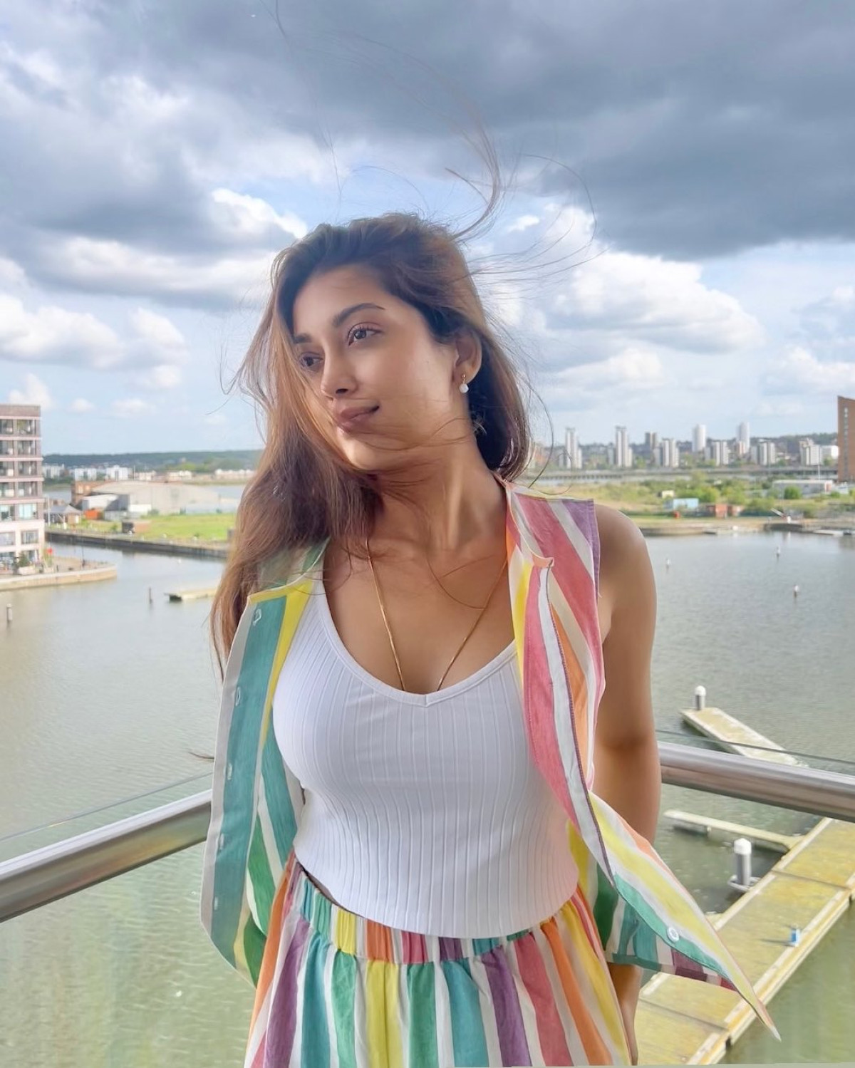 Digangana Suryavanshi Explores London In Style During Vacation The actress shares glimpses of her British holiday in a trendy coordinated outfit.