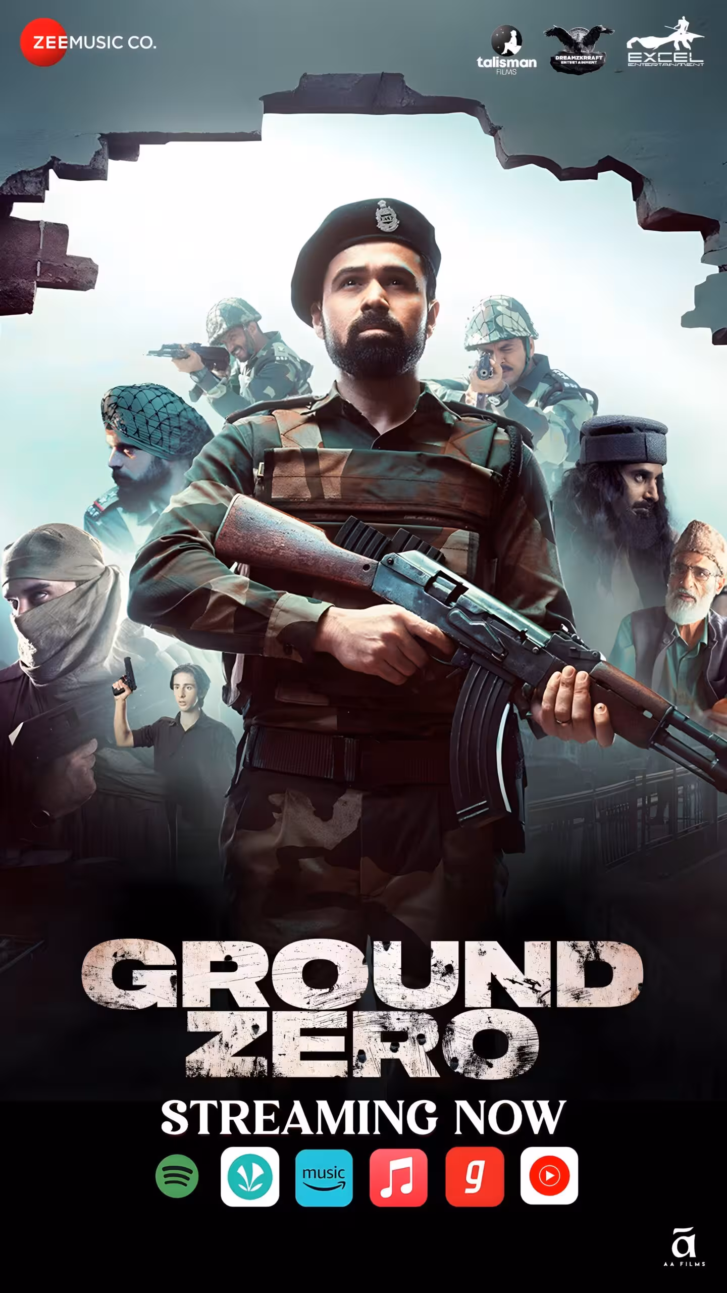 Emraan Hashmi’s ‘Ground Zero’ Album Set for Star-Studded Release Emraan Hashmi Announces 'Ground Zero' Album Release With Star-Studded Collaboration