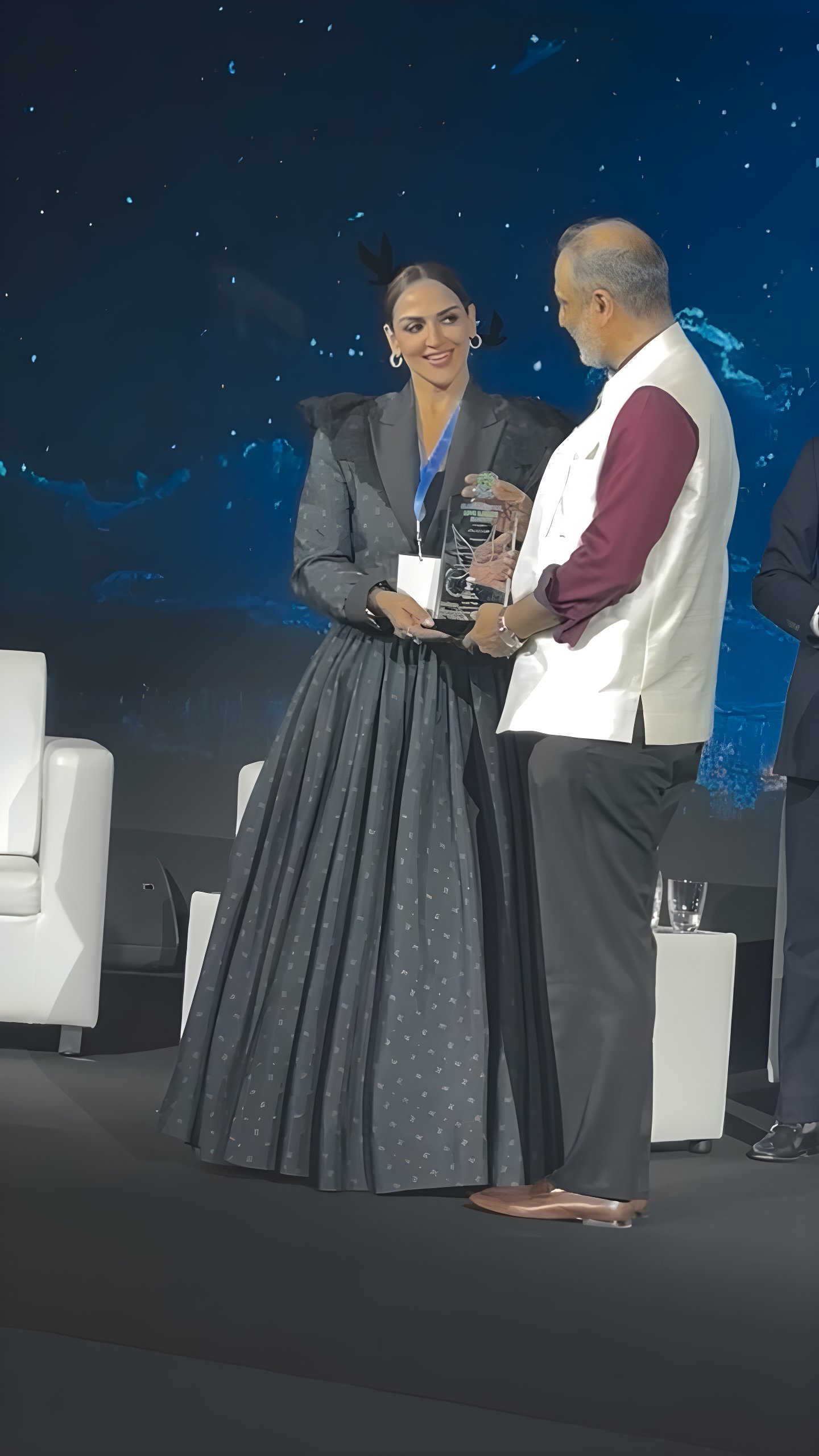 Esha Deol Speaks Out At Global Justice, Love & Peace Summit Turning spotlight into a beacon for change.