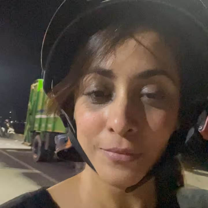 Madhura Naik Shares Thrilling Late-Night Bike Taxi Adventure In Thailand