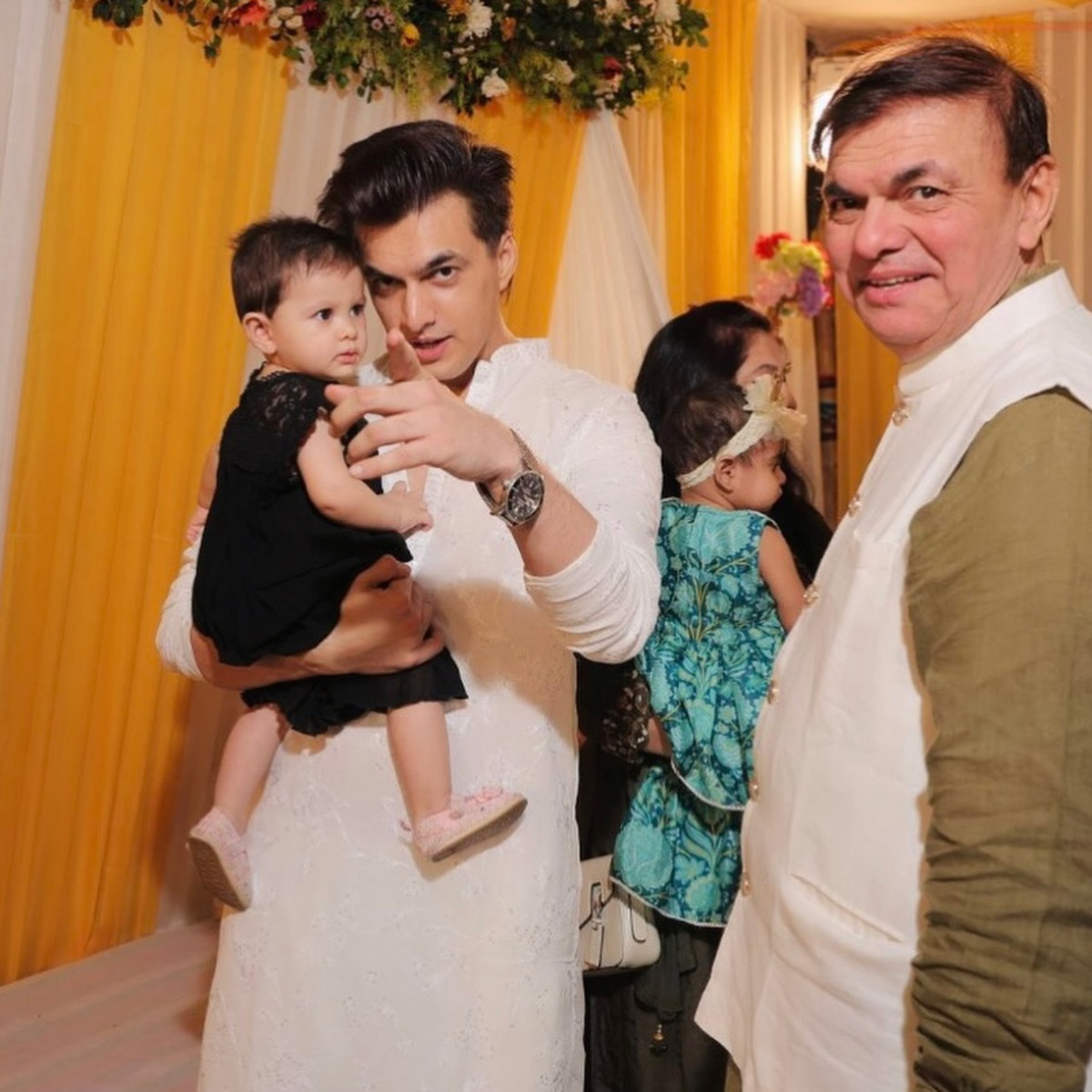 Mohsin Khan Shares Adorable Family Moment In Latest Instagram Post The popular TV star gives fans a glimpse of his sweet bonding time with a young companion