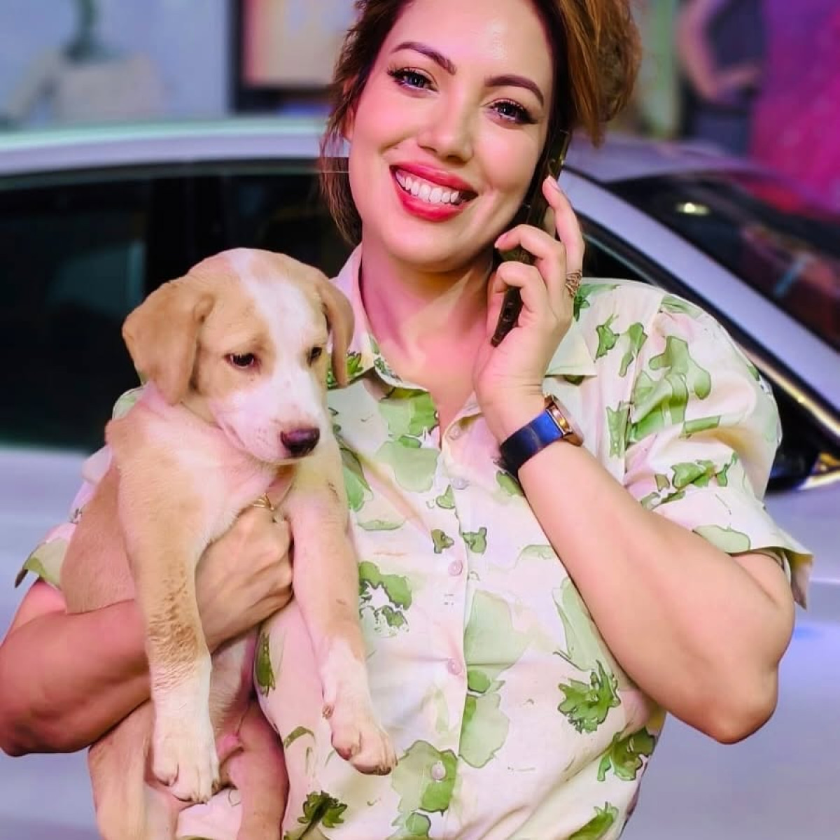 Munmun Dutta Gives A Peek Into Life With Her Furry Friends TMKOC actress shares adorable pictures with a cute puppy.