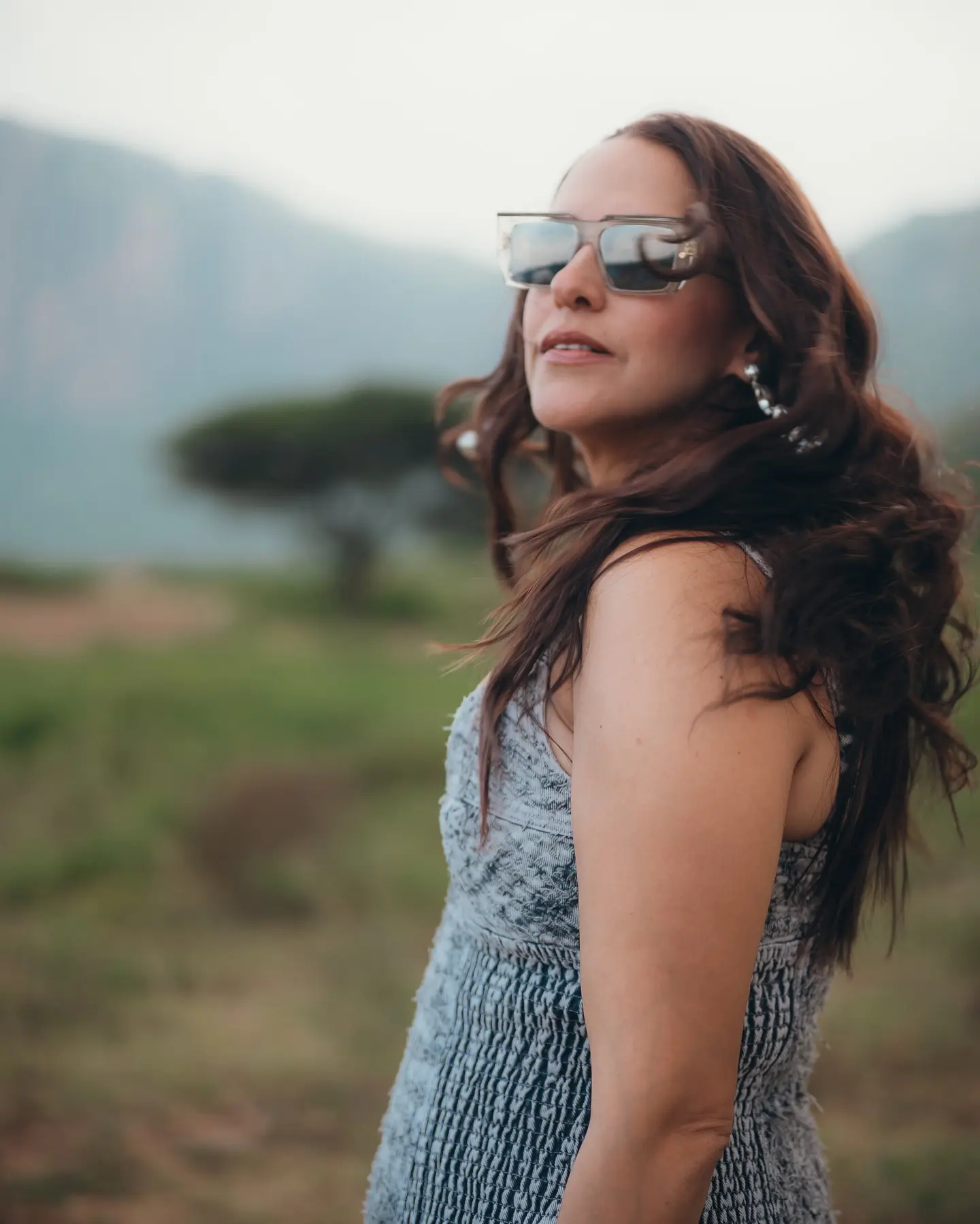 Neha Dhupia Switches Things Up With Bold Monochrome Vibes