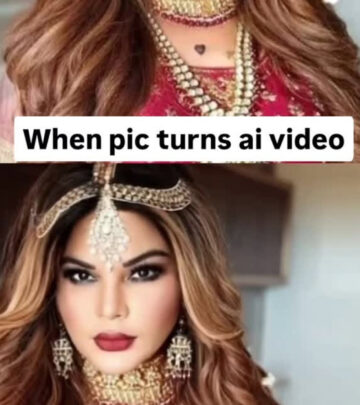 Celebrity Rakhi Sawant explores a creative twist by turning a photo into an AI video.