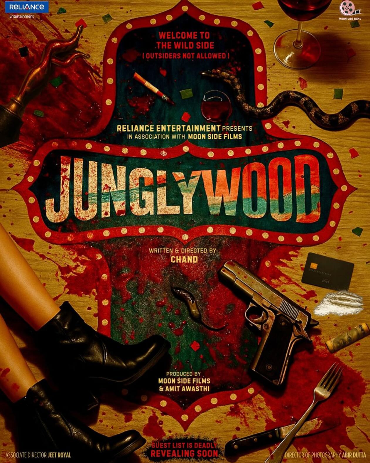 Reliance Entertainment Announces ‘Junglywood,’ A Dark Comedy Feature Film Debut By Chand The daring cinema venture blends dark humor with action, marking acclaimed filmmaker's feature debut