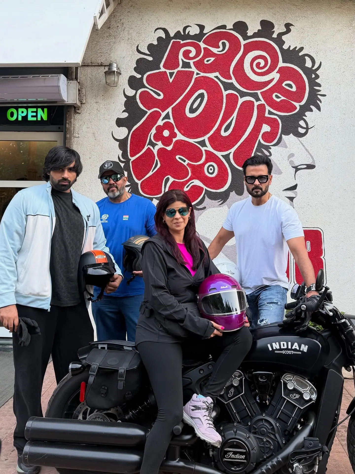 Rohit Roy Embraces the Thrill of Motor Biking Adventure Mr. Roy's passion captures freedom on highways across various landscapes
