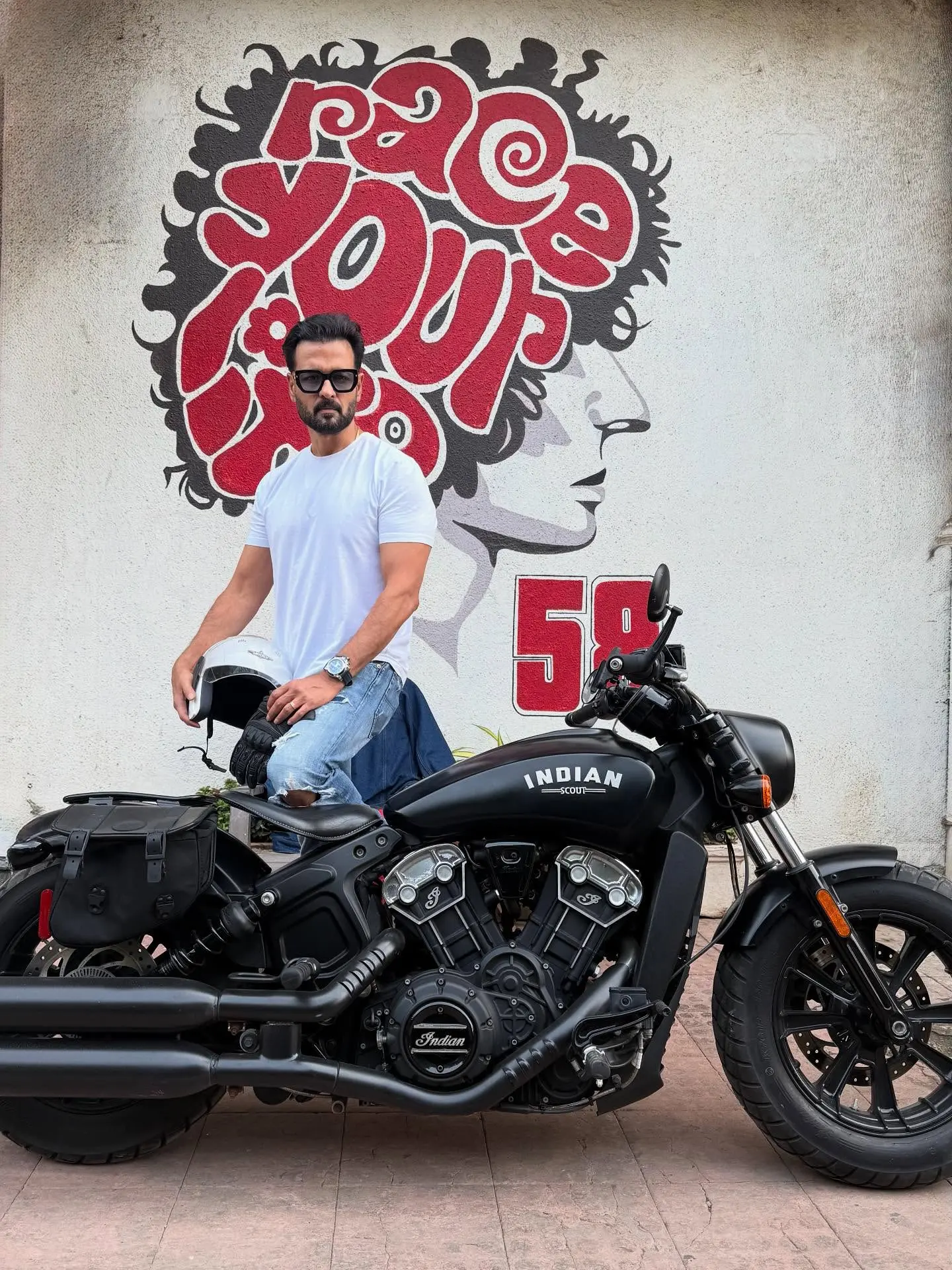 Rohit Roy Embraces the Thrill of Motor Biking Adventure