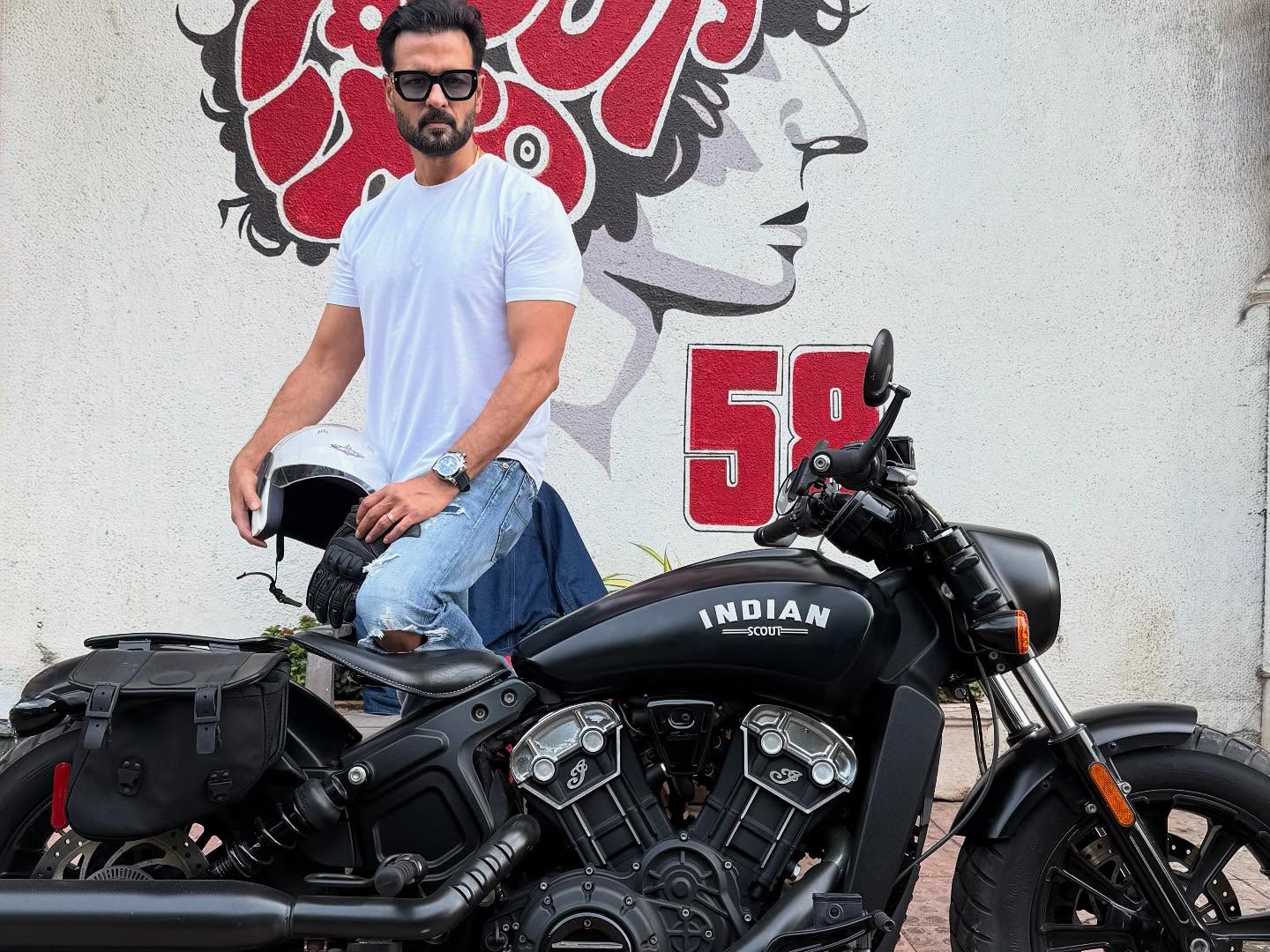 Rohit Roy Offers Iconic Indian Scout Bobber for Biking Enthusiasts