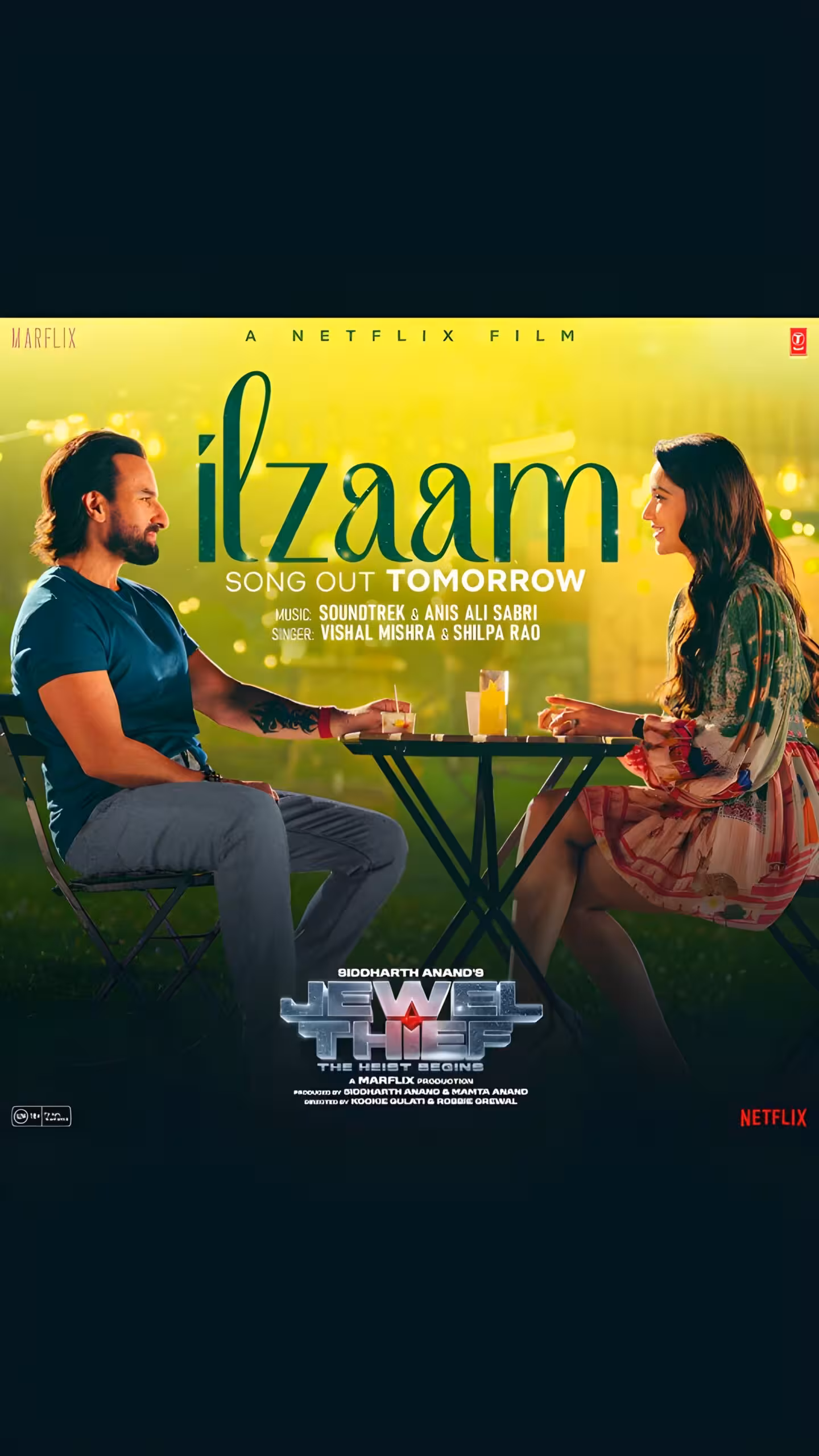 Saif Ali Khan And Nikita Dutta's Romantic Song 'Ilzaam' From Netflix's 'Jewel Thief' Drops Tomorrow