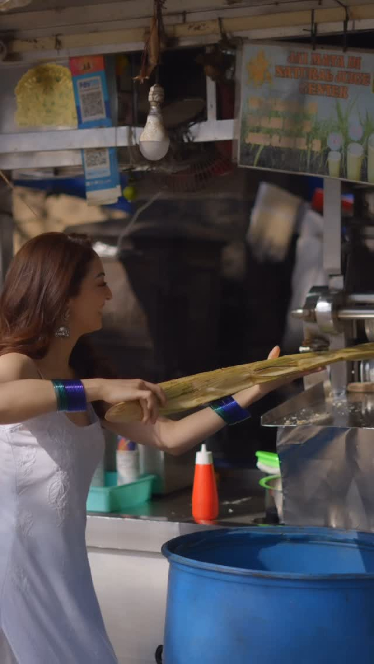 Sandeepa Dhar Beats The Heat With Traditional Sugarcane Juice In Fun Summer Post The actress shares her three-step guide to summer happiness with a nostalgic roadside treat