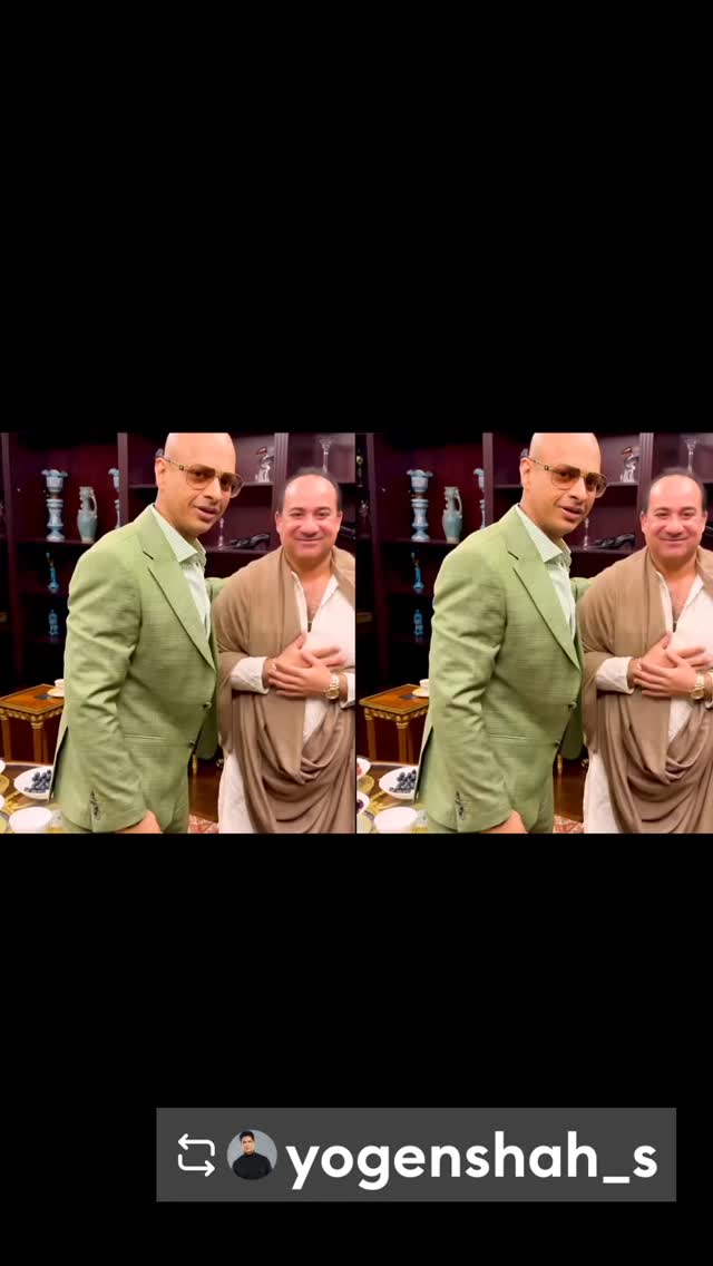 Sanjay Grover Meets Legendary Singer Rahat Fateh Ali Khan In A Musical Rendezvous Sanjay Grover Meets Legendary Singer Rahat Fateh Ali Khan In A Musical Rendezvous