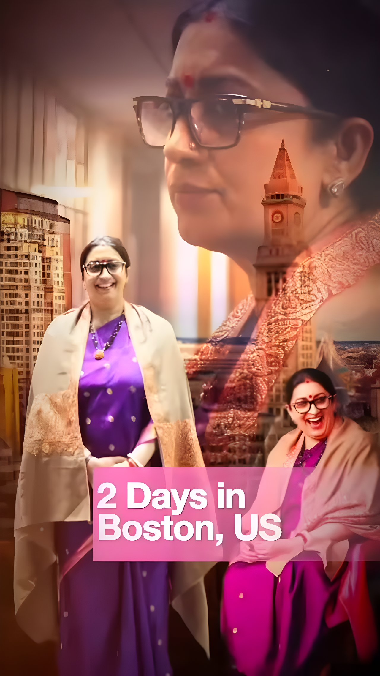 Smriti Irani Visits ISKCON And Harvard During Boston Trip The former minister shares insights from her journey to the US.