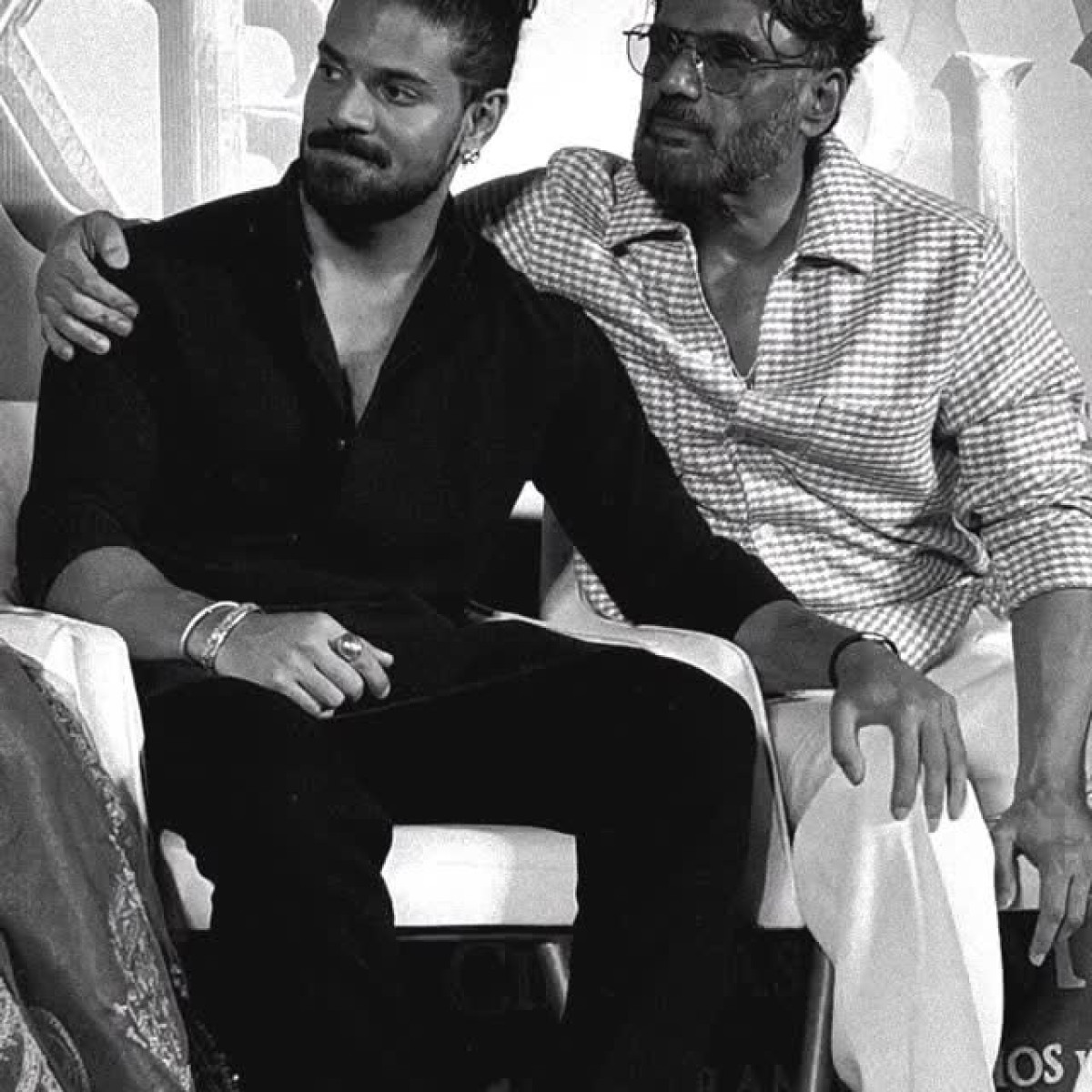 Sooraj Pancholi honors mentor Suniel Shetty, celebrates a bond that fuels cinematic dreams.