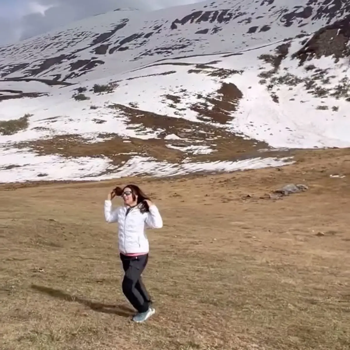 Summiting Struggles: Amrita Puri Conquers New Heights Amrita Puri scales the summit, embracing the struggle and the triumph of every step at it