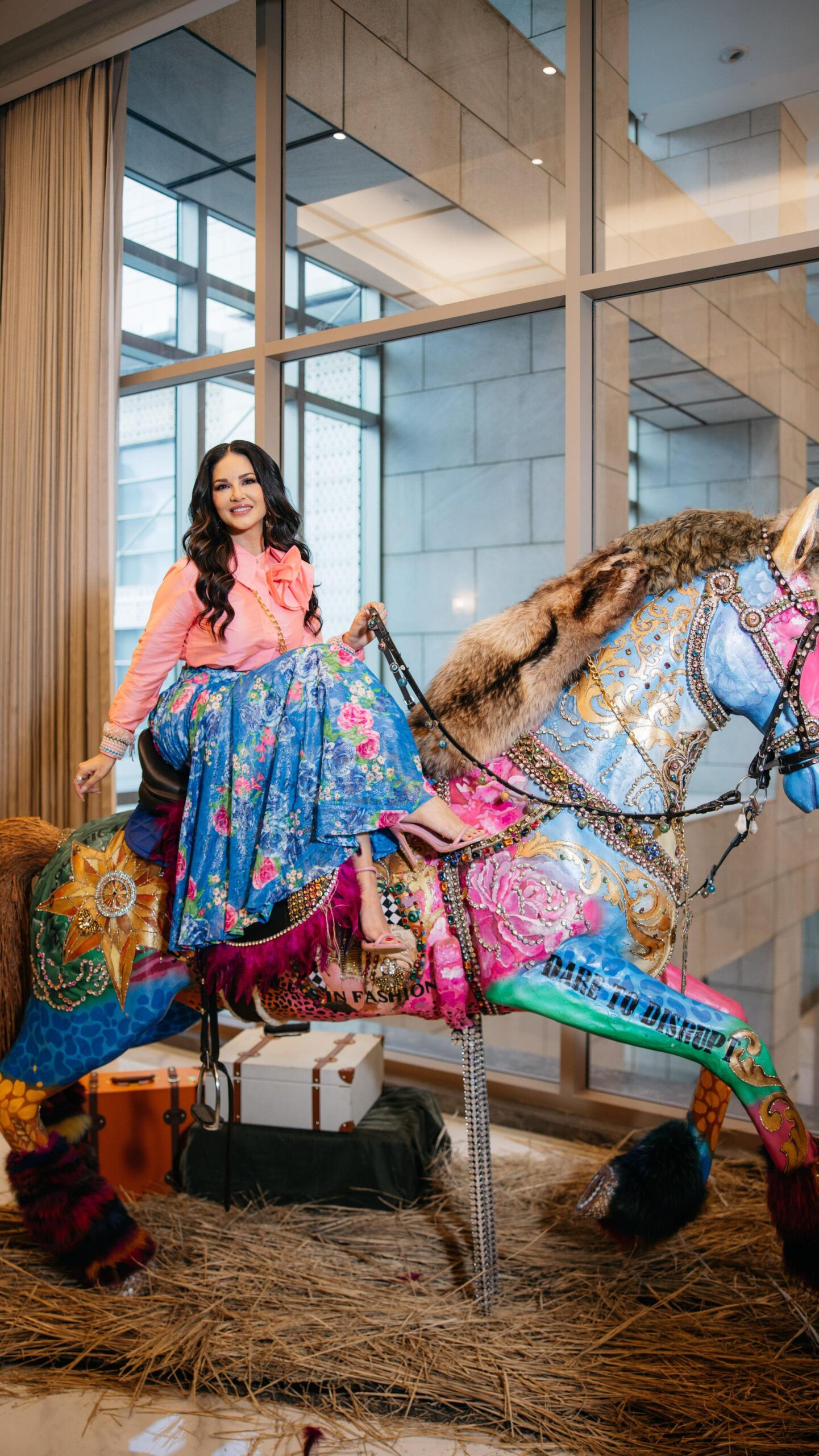 The Bollywood sensation captivates fans with her latest social media post filled with sparkle.