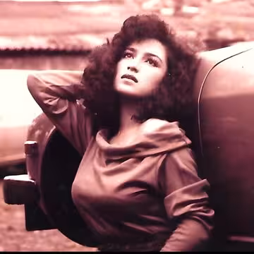The actress reveals how a sepia-toned image from an impromptu shoot became her career catalyst
