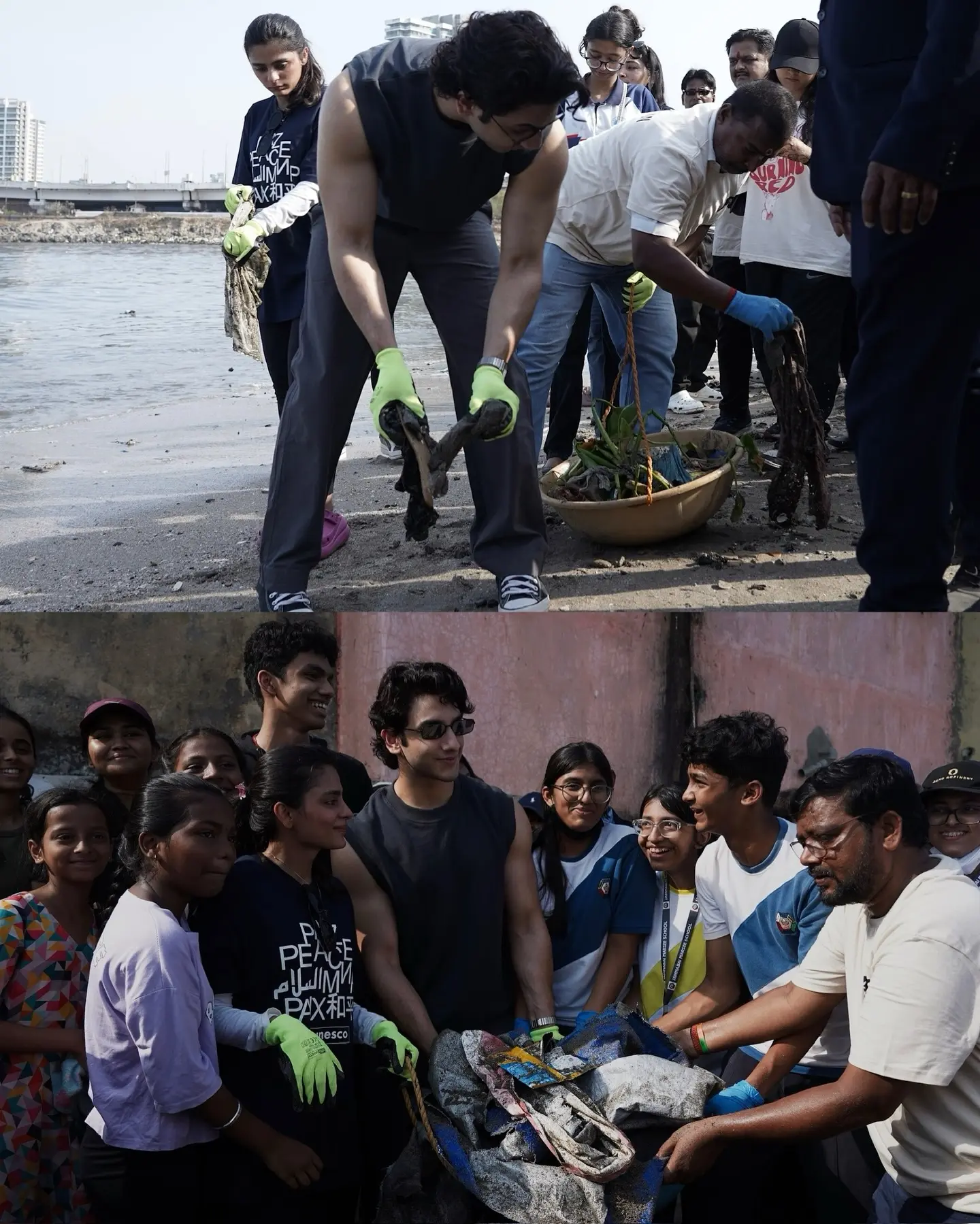 Vedang Raina Champions Beach Clean-Up Day
