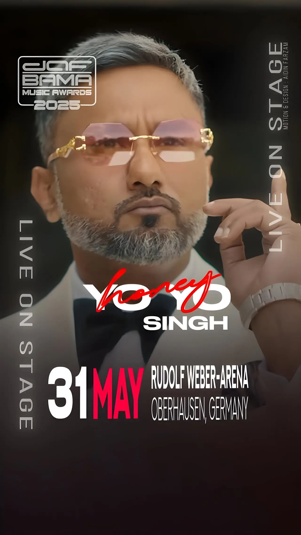 Yo Yo Honey Singh Set To Perform Live At Daf Bama Music Awards In Germany Yo Yo Honey Singh Set To Perform Live At Daf Bama Music Awards In Germany