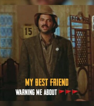 Streaming platform's post humorously connects iconic Bollywood invisibility glasses to dating woes