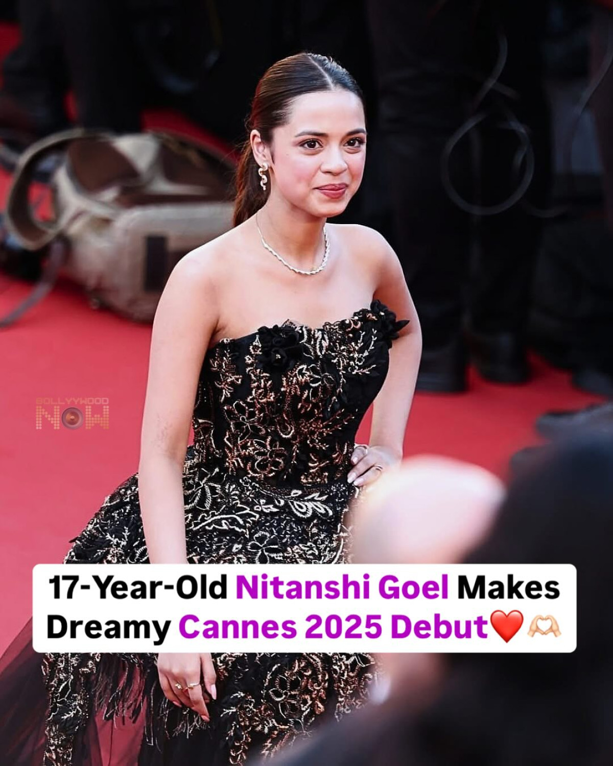 17-Year-Old Nitanshi Goel Stuns At Cannes 2025 Debut Youthful charm meets cinematic prestige on the red carpet as Nitanshi Goel dazzles Cannes.