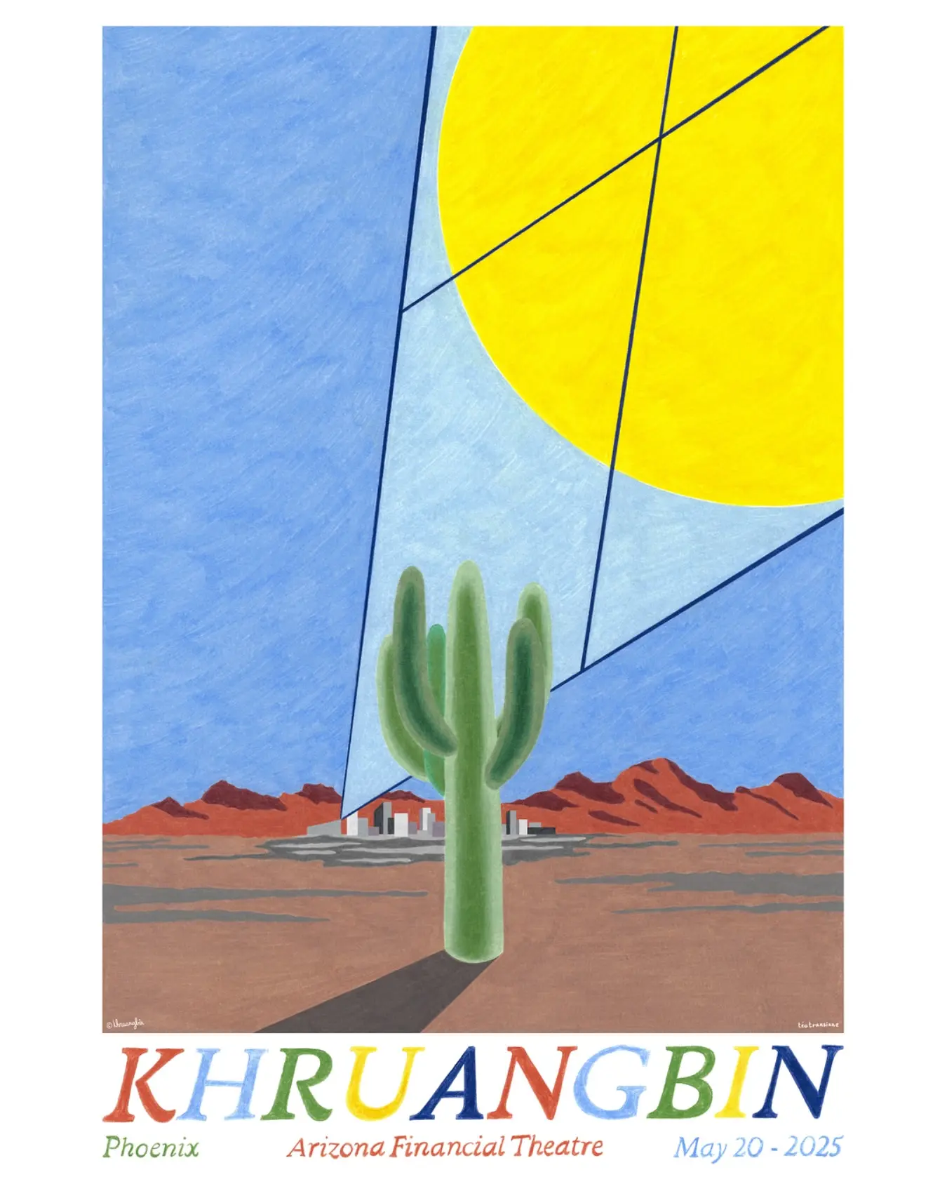 A Phoenix Rises: Khruangbin Inspires Striking Artwork TeoTransinne’s 'A Phoenix' melds vivid visuals with Khruangbin’s iconic musical aura now!!