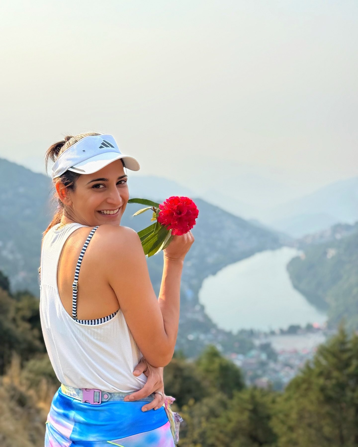 Aahana Kumra Conquers 8622ft Nainital Peak