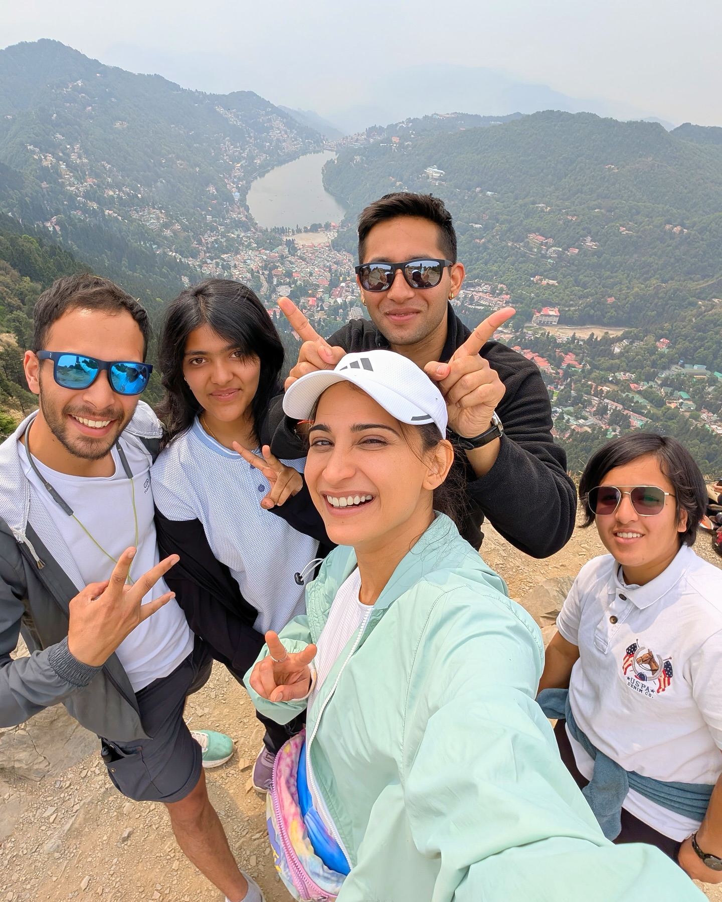 Aahana Kumra Conquers 8622ft Nainital Peak