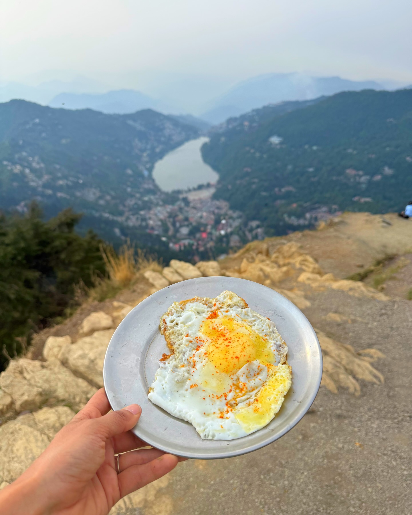 Aahana Kumra Conquers 8622ft Nainital Peak