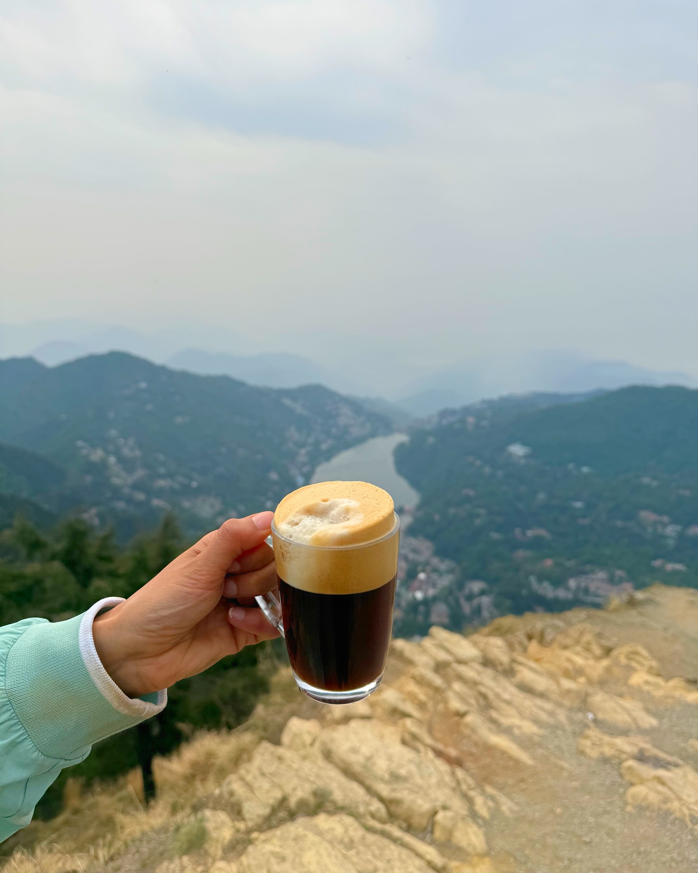 Aahana Kumra Conquers 8622ft Nainital Peak