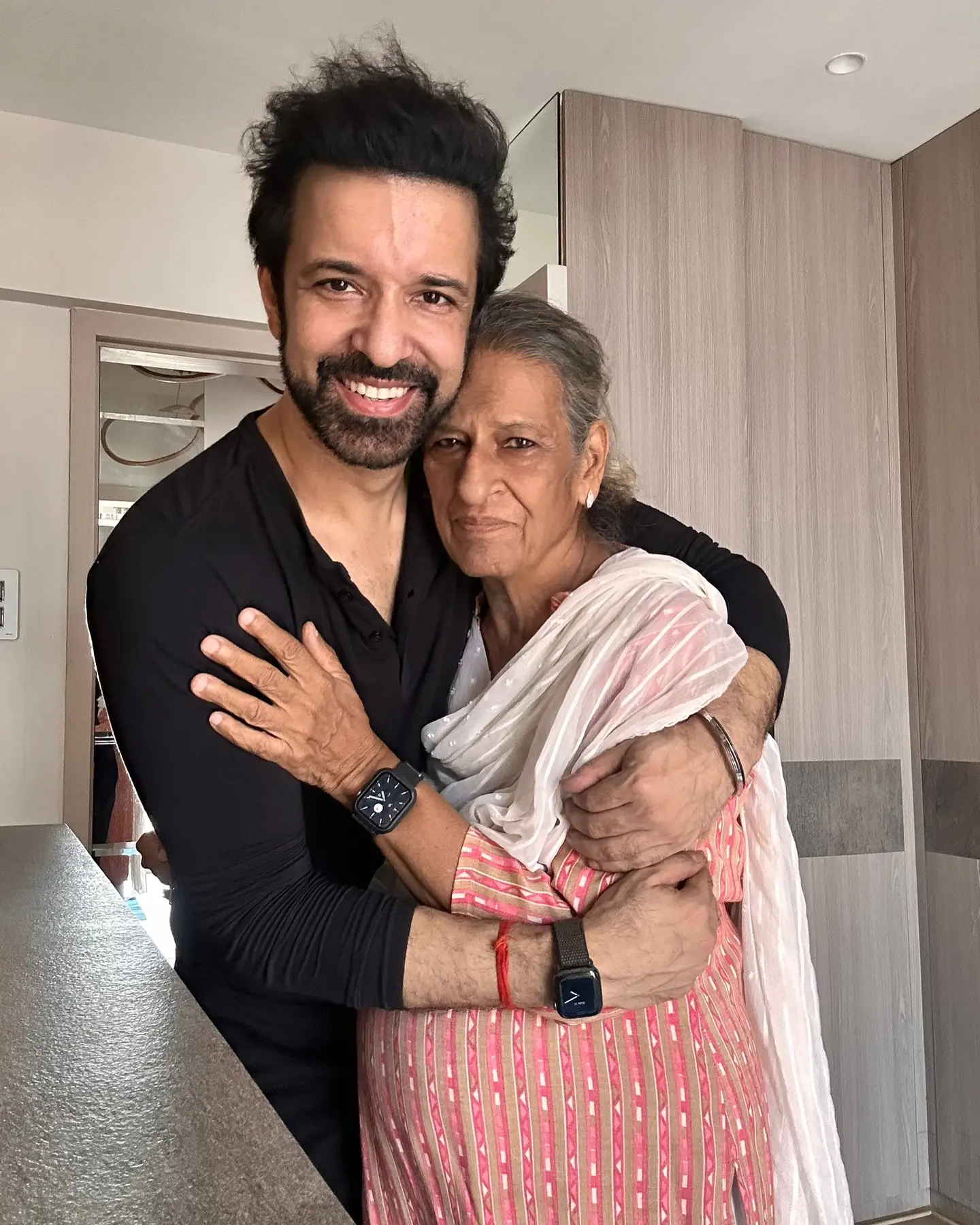 Celebrity Aamir Ali shares a touching Mother's Day tribute, celebrating pure love and care