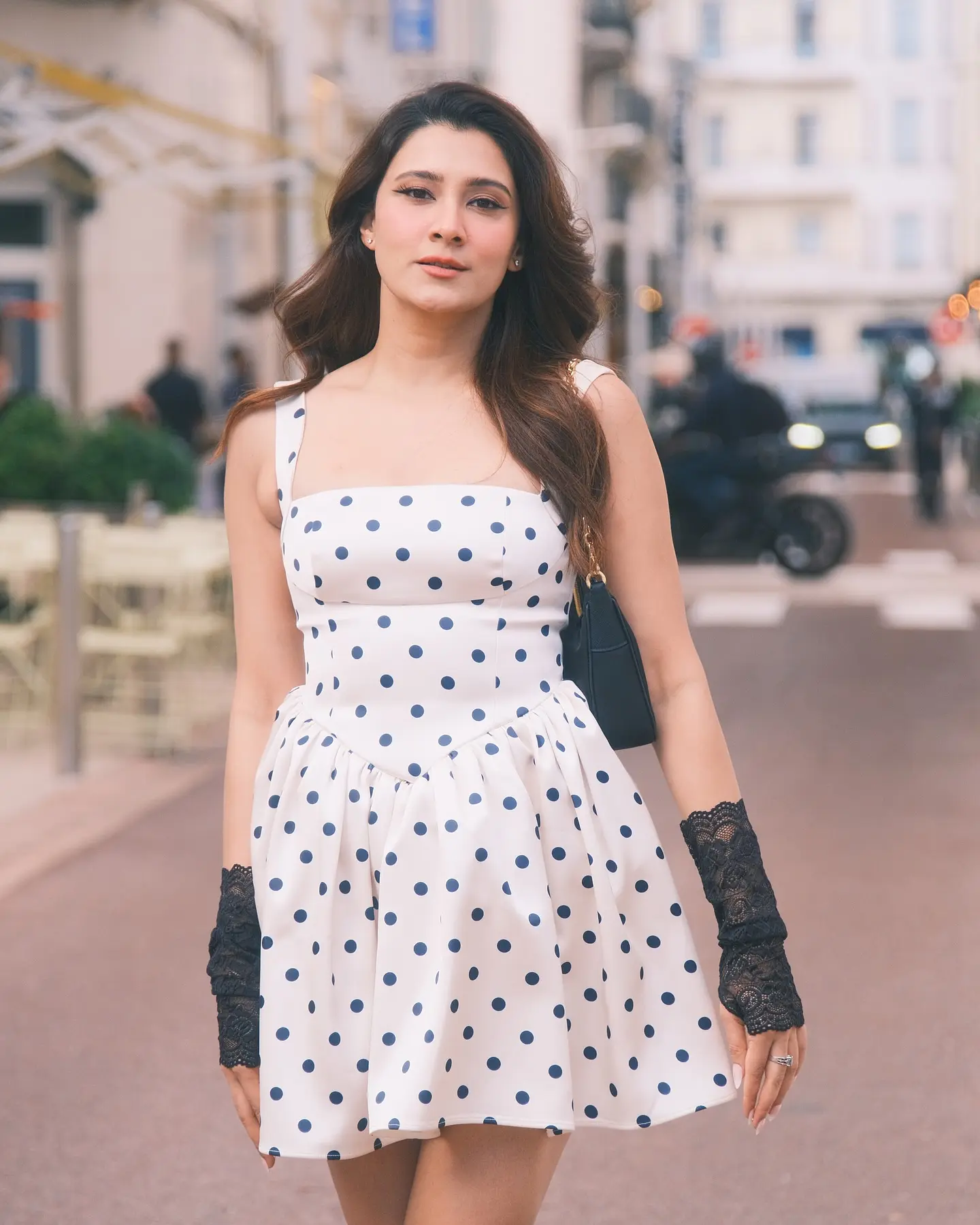 In Cannes, Aastha Gill shines with flair, wit, and style at an iconic fashion soirée now!