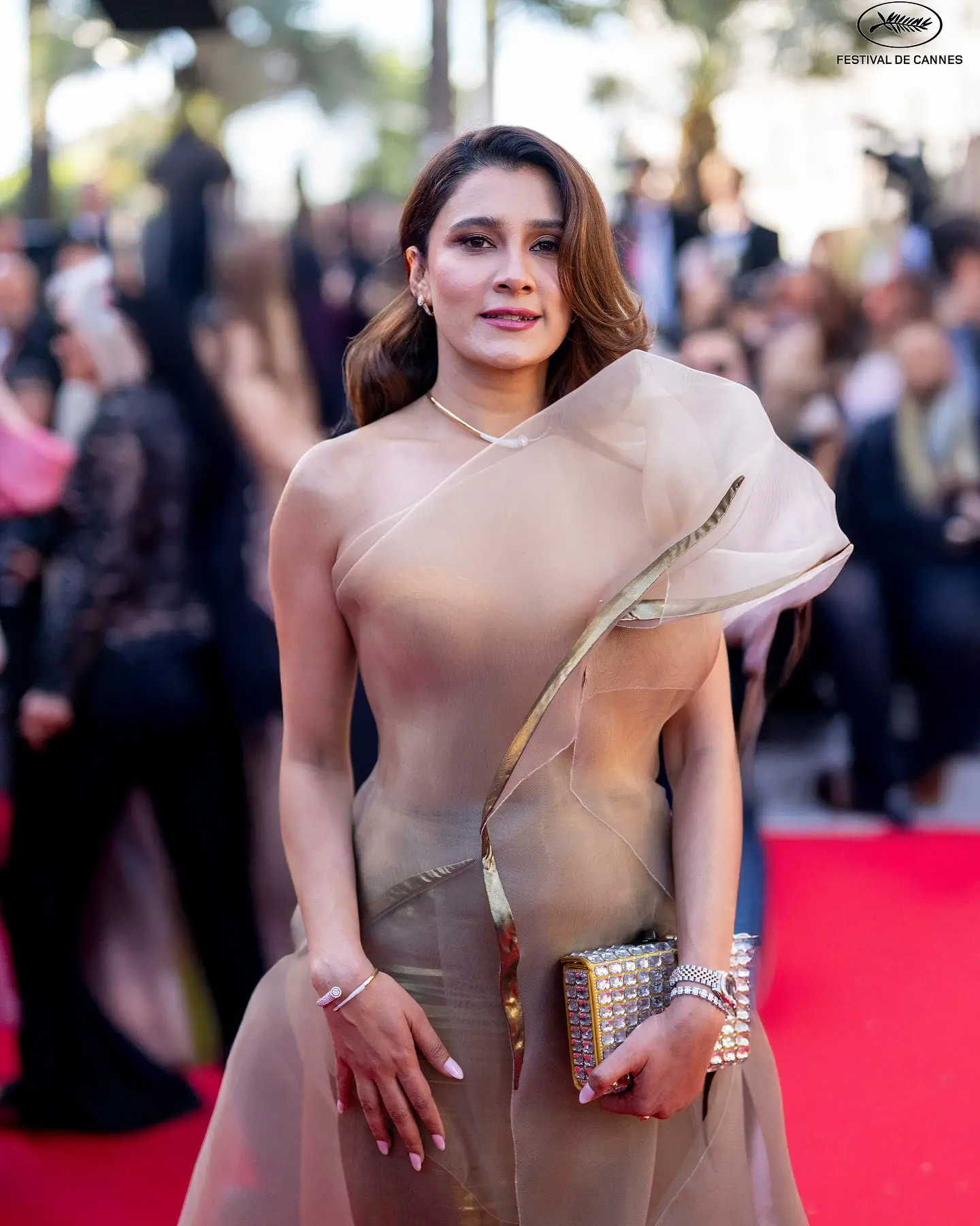 Aastha Gill Shines at Cannes Debut