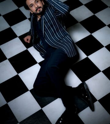Abhijeet Khandkekar Unveils Checkered Style