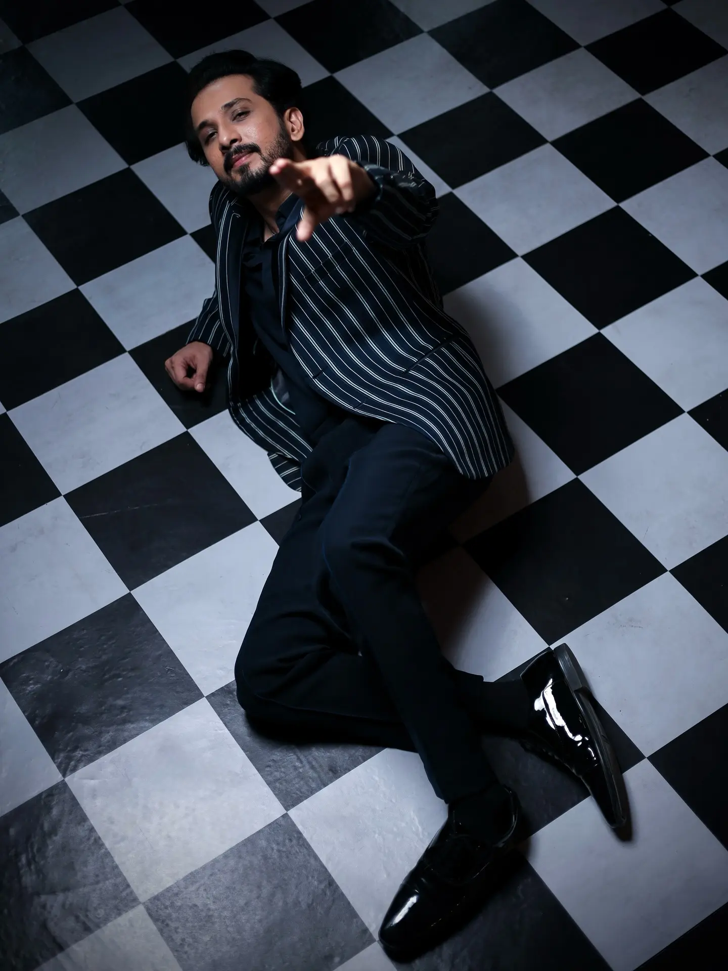 Abhijeet Khandkekar Unveils Checkered Style