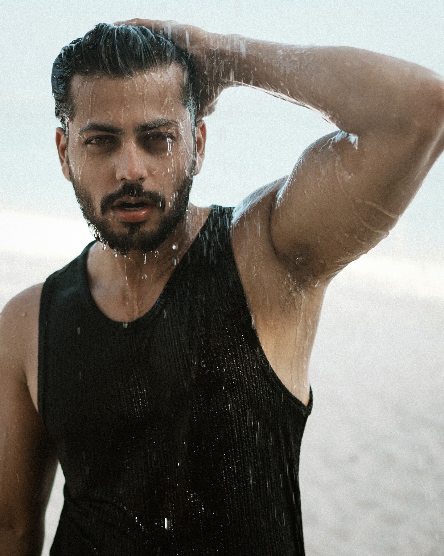 Abhishek Nigam Gets Drenched In A Captivating Moment Abhishek Nigam reveals a drenched, candid moment that encapsulates his vibrant journey!!.