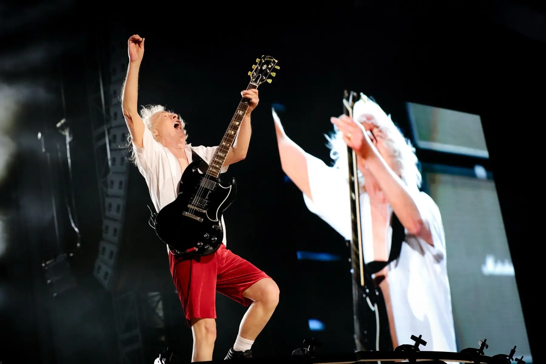 AC/DC PowerUp Tour: Nashville Salute Iconic rockers electrify Nashville as #PowerUpTour ignites raw energy and vibrant spirit!!