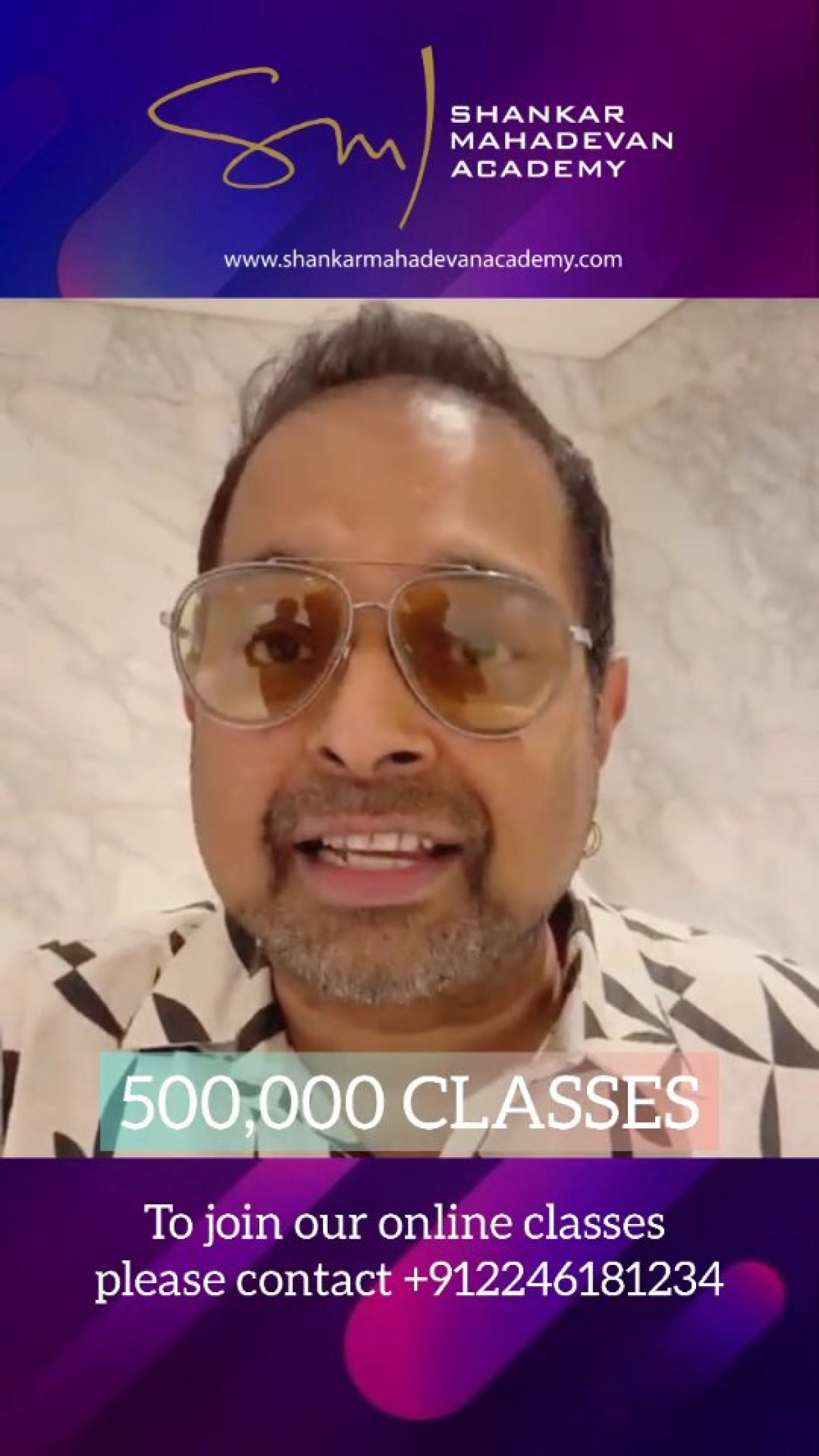 Celebrating 14 years of inspiring musical journeys & 500K classes at our academy. - Enjoy!