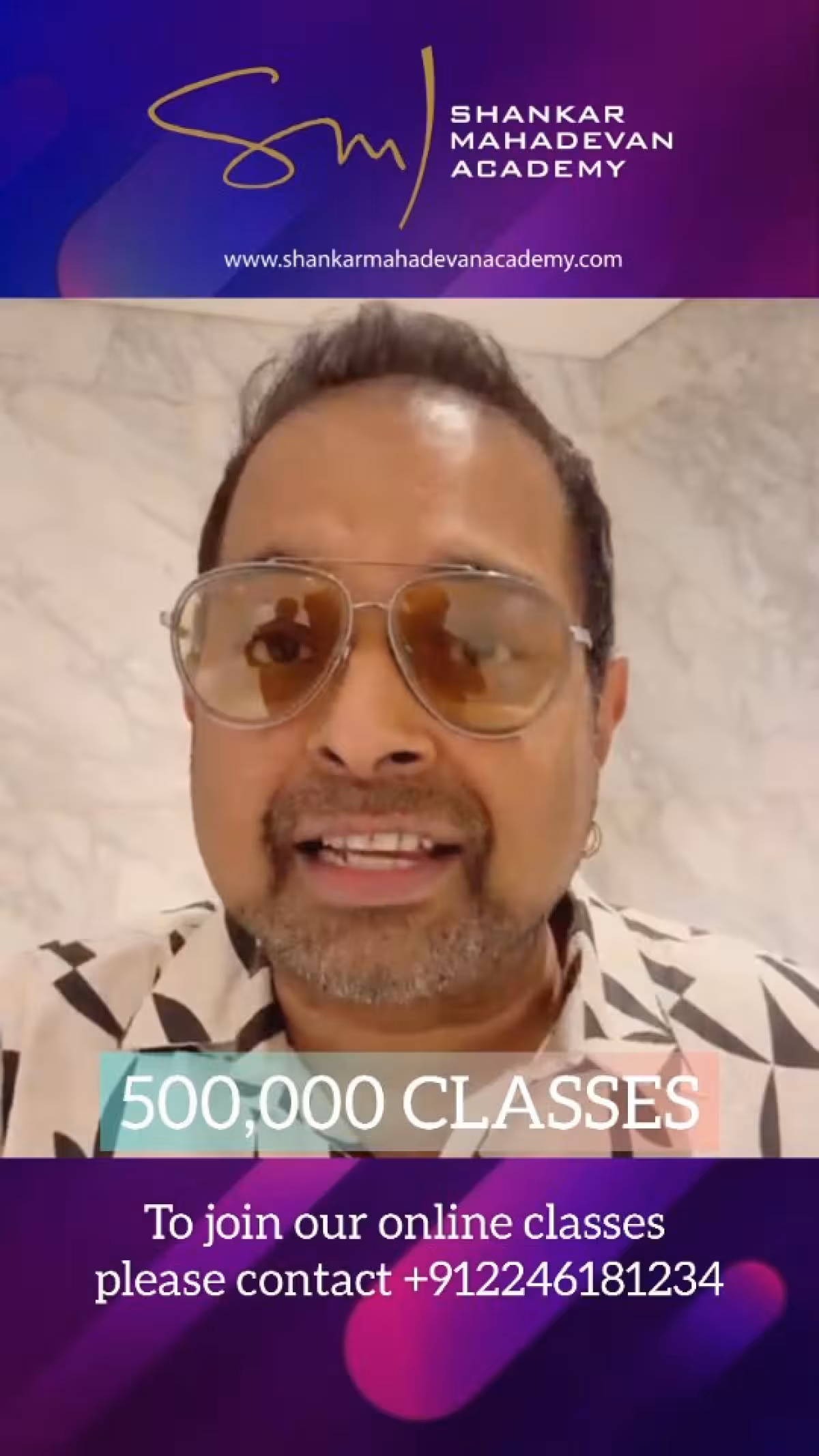Academy Marks 500K Classes Milestone Celebrating 14 years of inspiring musical journeys & 500K classes at our academy. - Enjoy!
