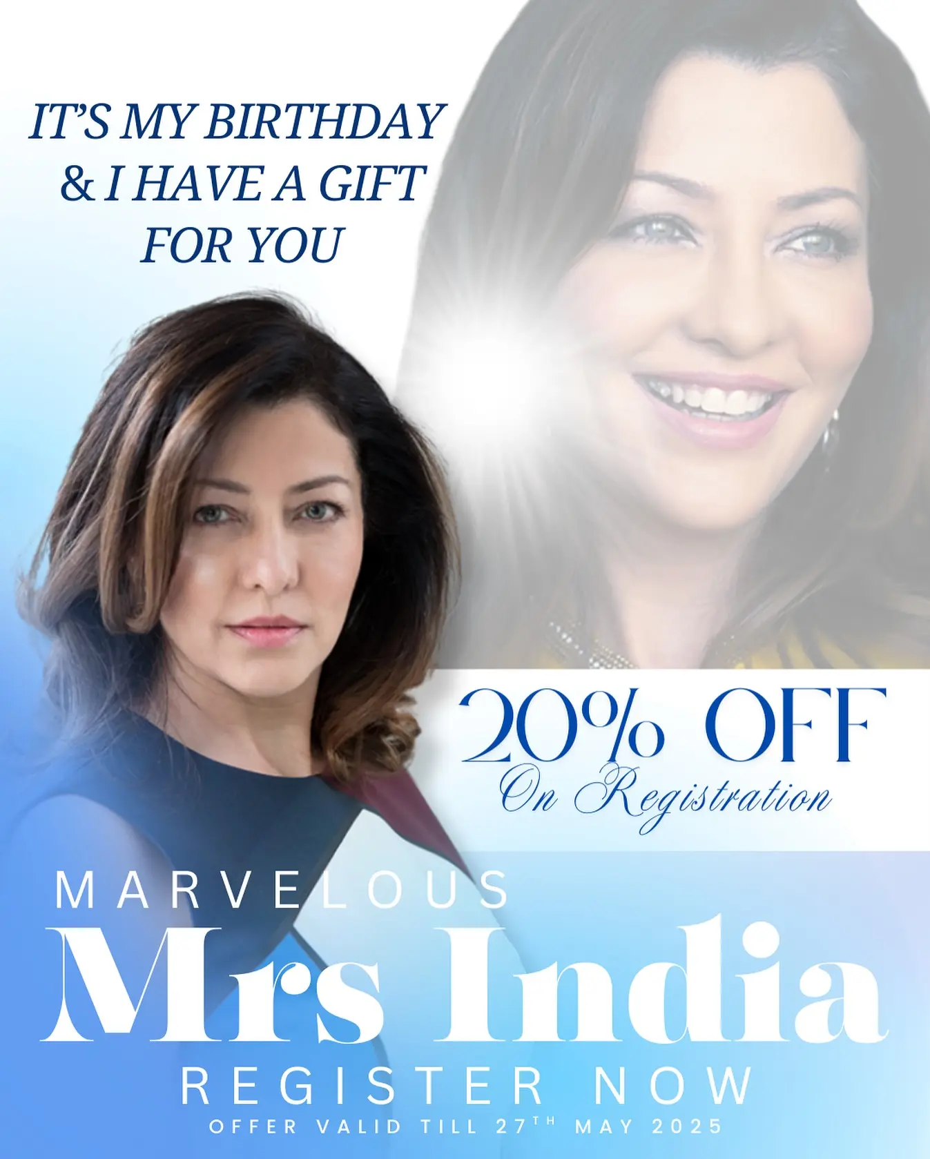 Aditi Govitrikar Empowers Women With Birthday Discount Engaging birthday wishes and exclusive discount now await aspiring women trailblazers - Go