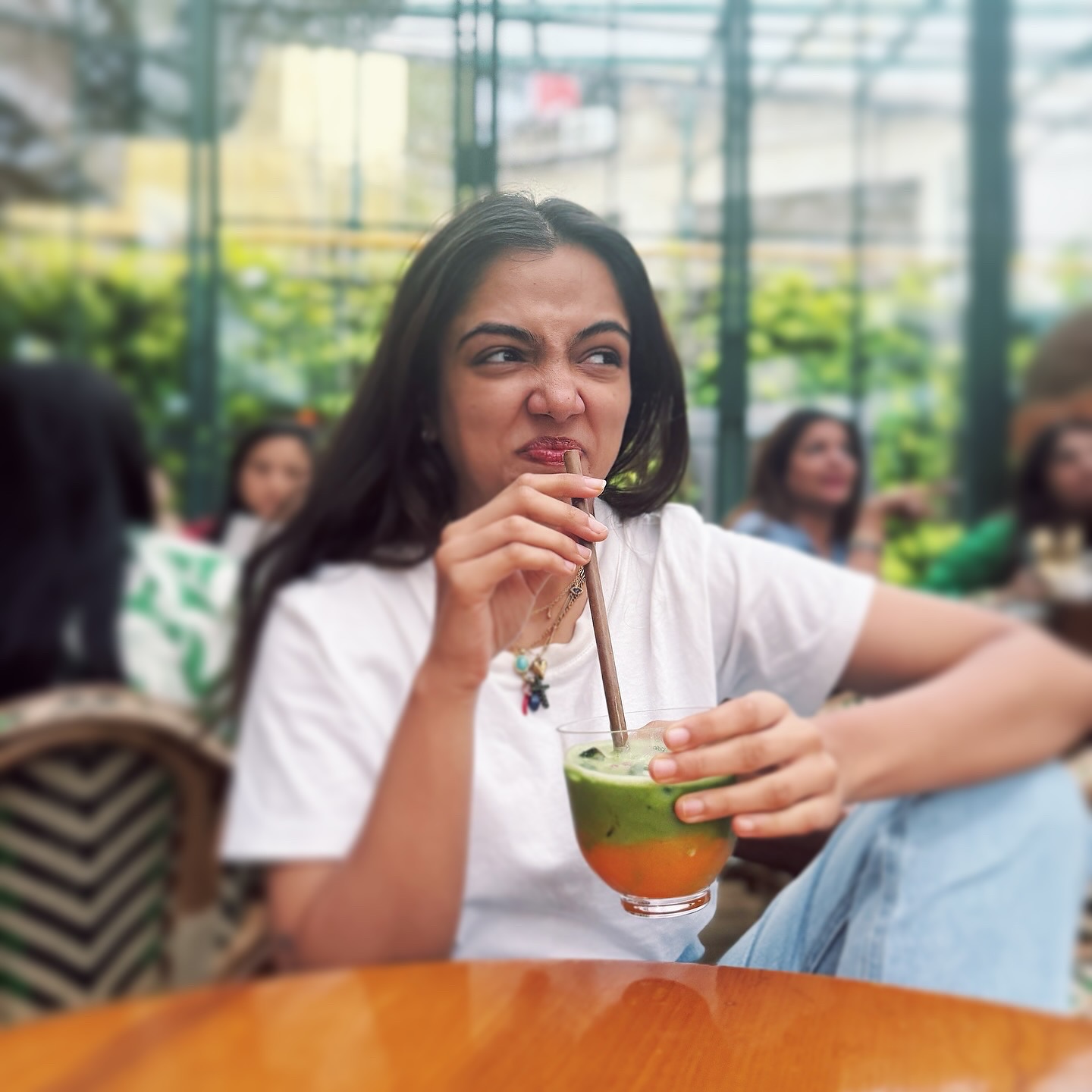 Ahsaas Channa’s Playful Matcha Moment Lights Up Instagram