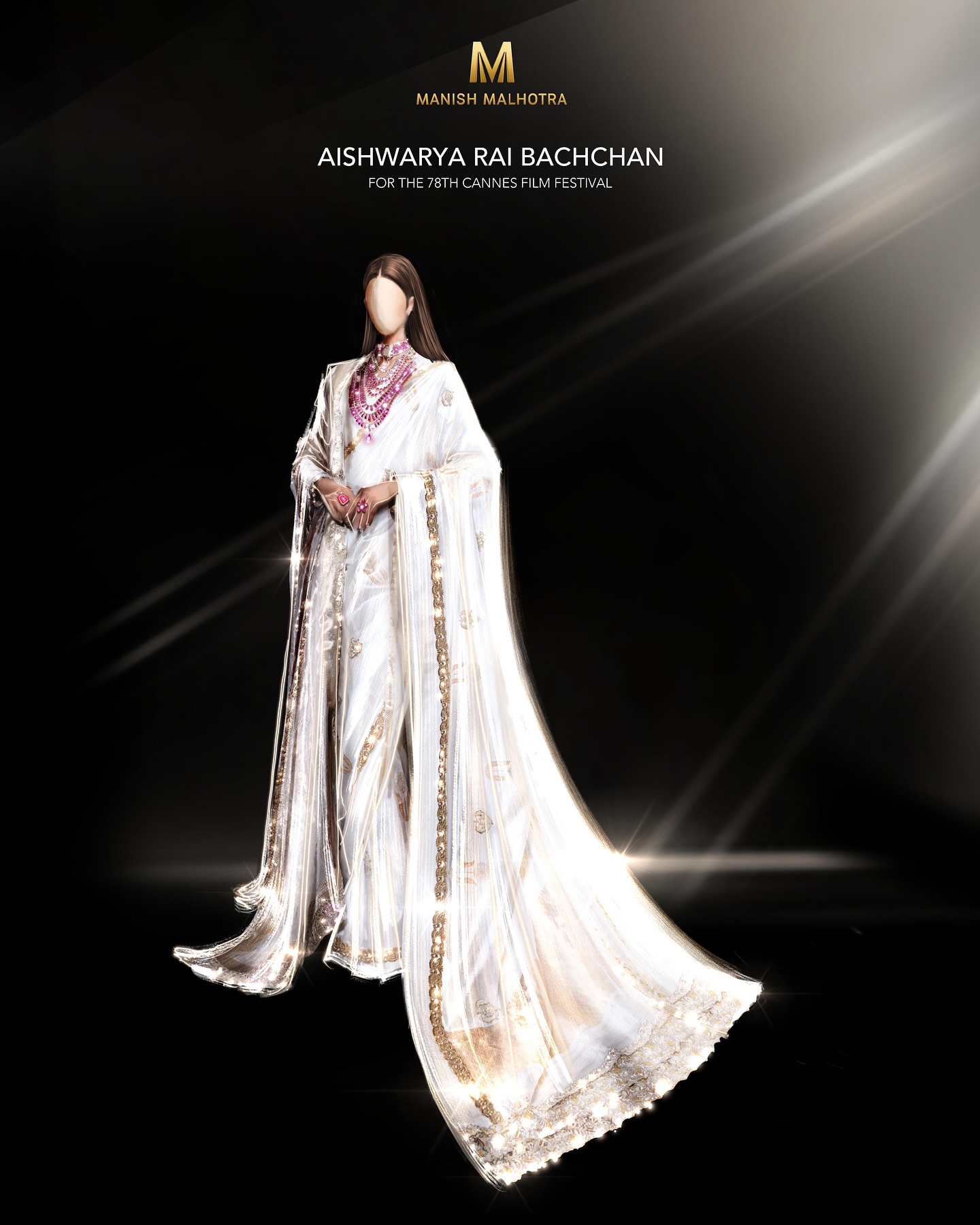 Aishwarya Rai Stuns in Iconic Banarasi Saree At Cannes, beauty meets heritage as couture and high jewellery steal center stage pure art!