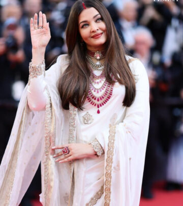 Aishwarya’s Saree Revival at Cannes